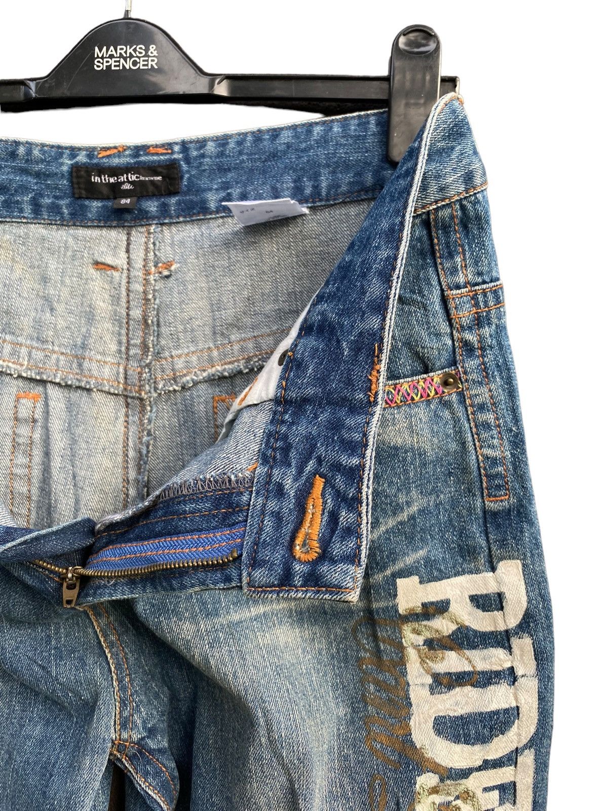 Hysteric Glamour × Japanese Brand Japanese Brand in The Attic Homme Denim Size US 34 / EU 50 - 5 Thumbnail