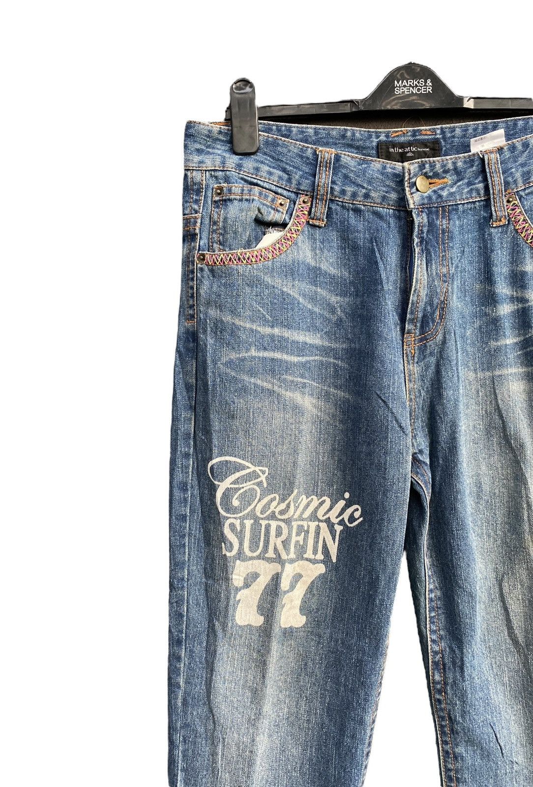 Hysteric Glamour × Japanese Brand Japanese Brand in The Attic Homme Denim Size US 34 / EU 50 - 4 Thumbnail