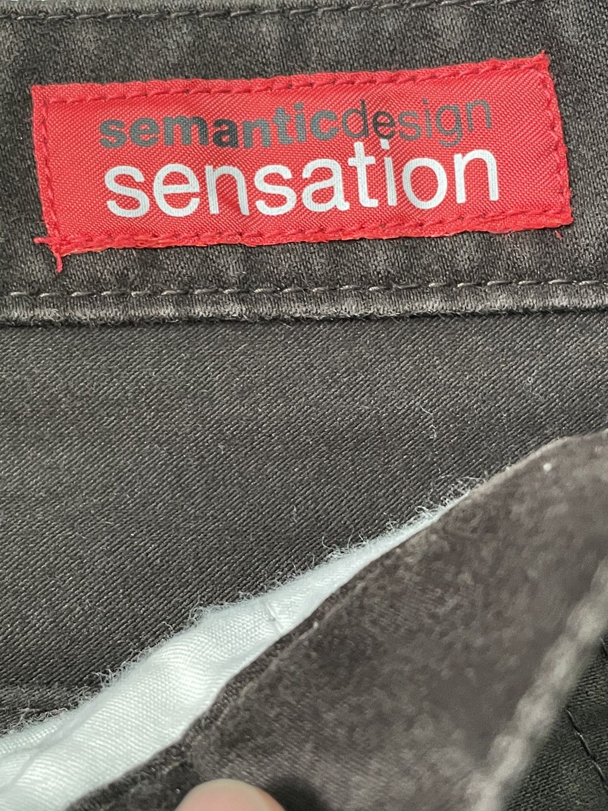 Japanese Brand RARE Japanese Brand Semantic Design Sensation Size US 32 / EU 48 - 9 Thumbnail
