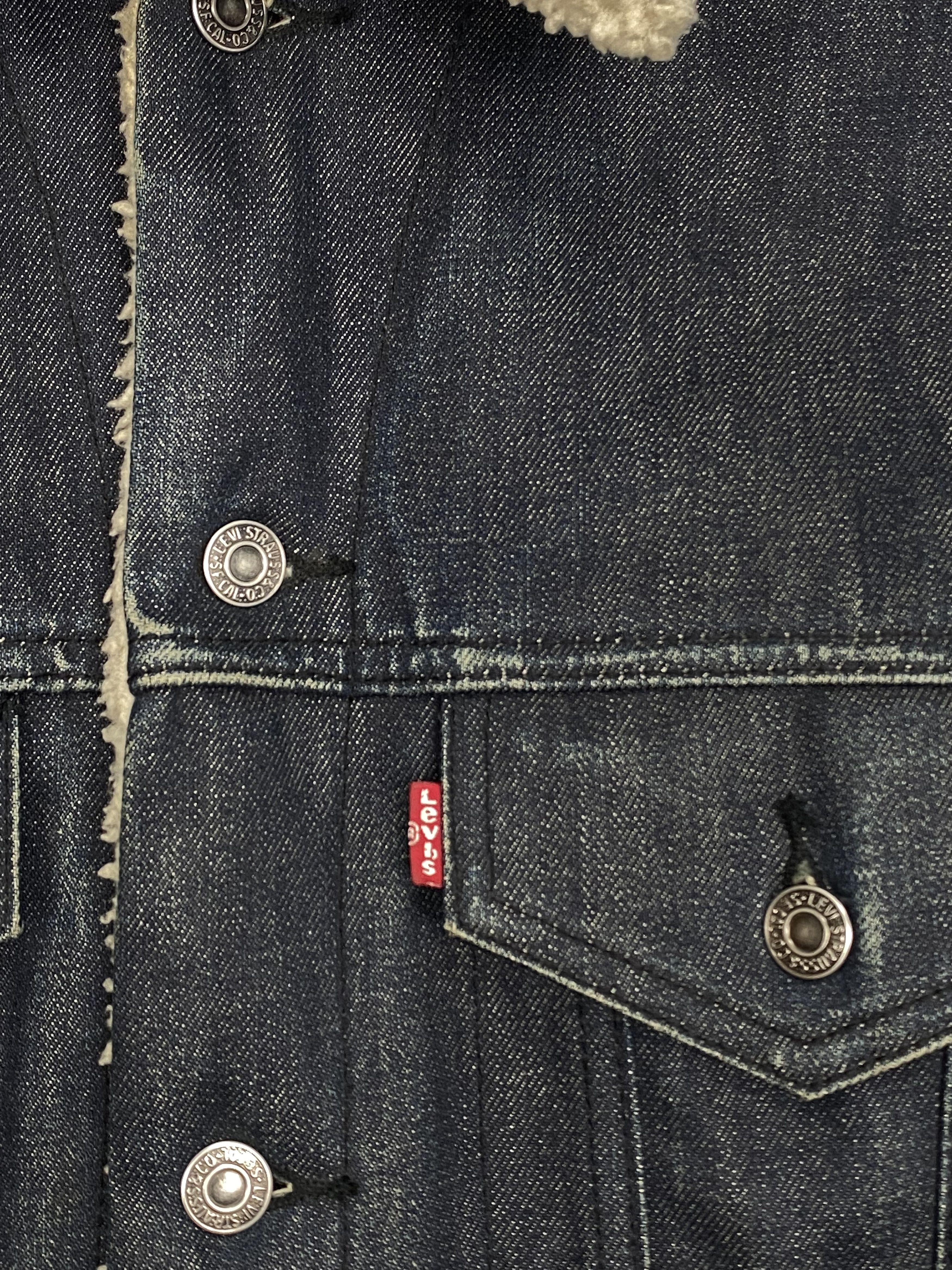 Levi's LEVIS Trucker Sherpa Type III Denim Size US M / EU 48-50 / 2 - 5 Thumbnail