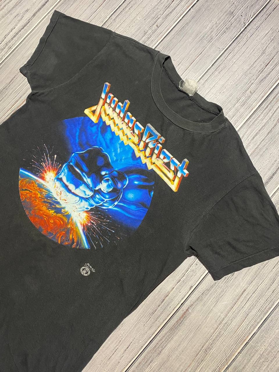 Judas Priest Vintage Judas Priest 1988 Ram It Down European Tour T-Shirt Size US M / EU 48-50 / 2 - 7 Thumbnail