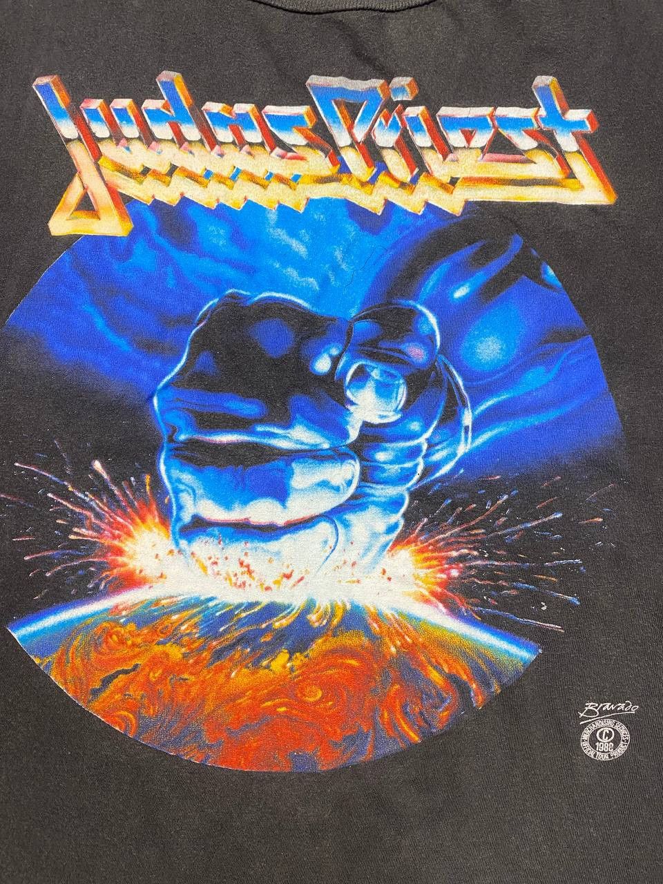 Judas Priest Vintage Judas Priest 1988 Ram It Down European Tour T-Shirt Size US M / EU 48-50 / 2 - 9 Thumbnail