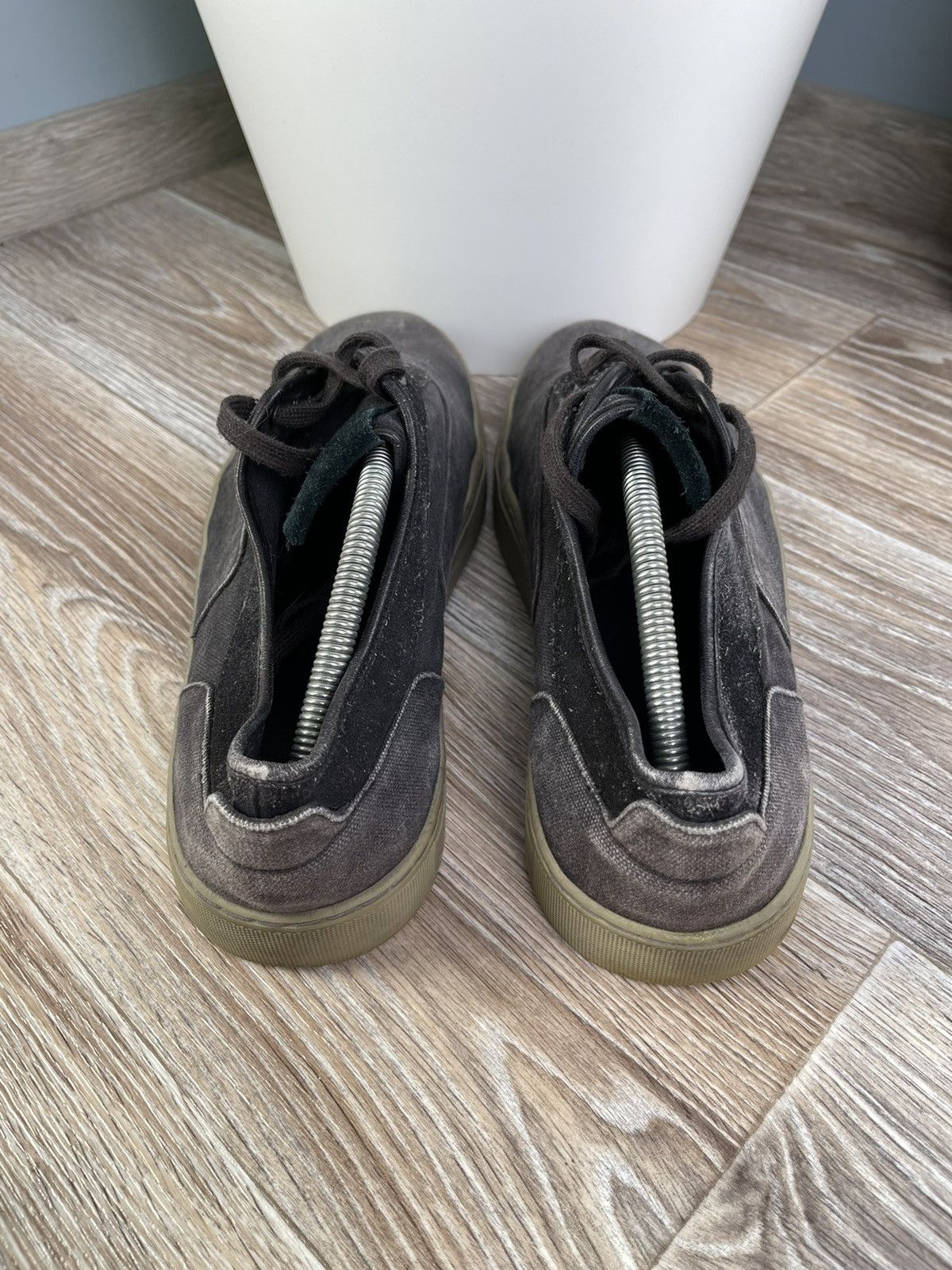 Allsaints Allsaints Washed Cotton Sneakers Size US 11 / EU 44 - 4 Thumbnail