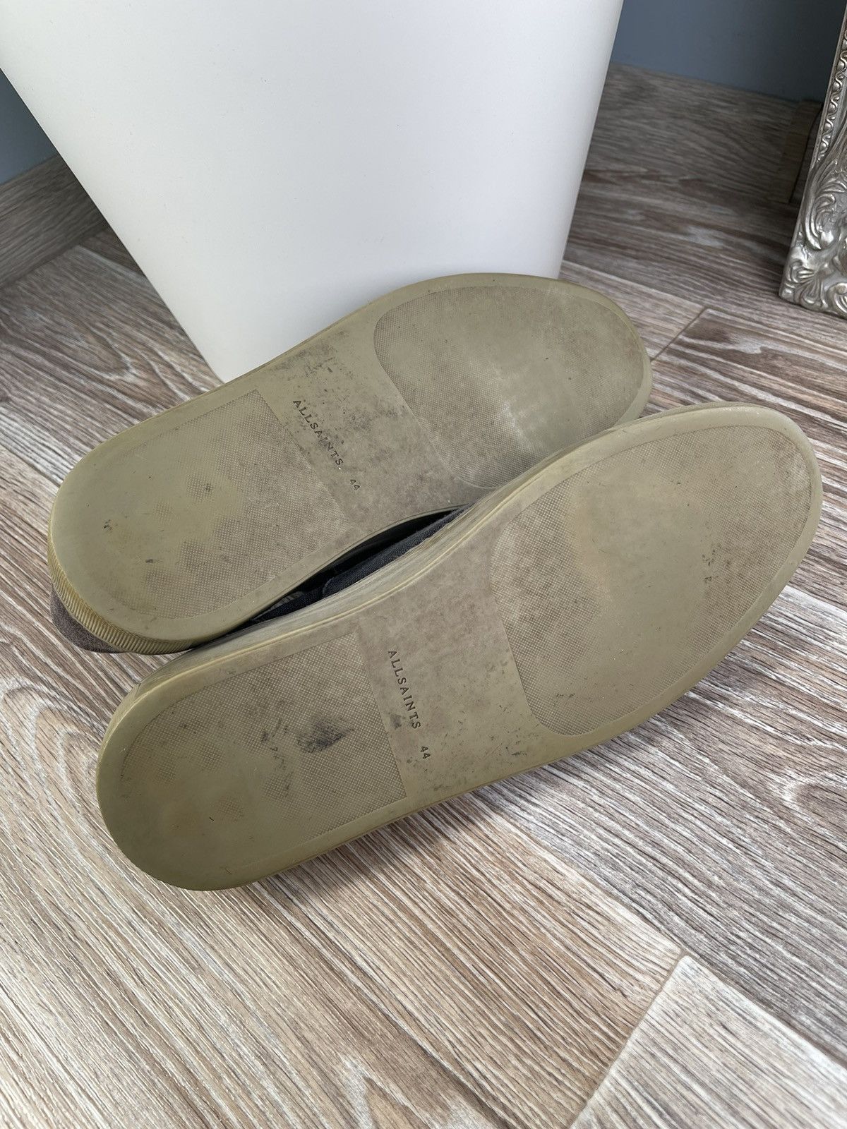 Allsaints Allsaints Washed Cotton Sneakers Size US 11 / EU 44 - 7 Thumbnail