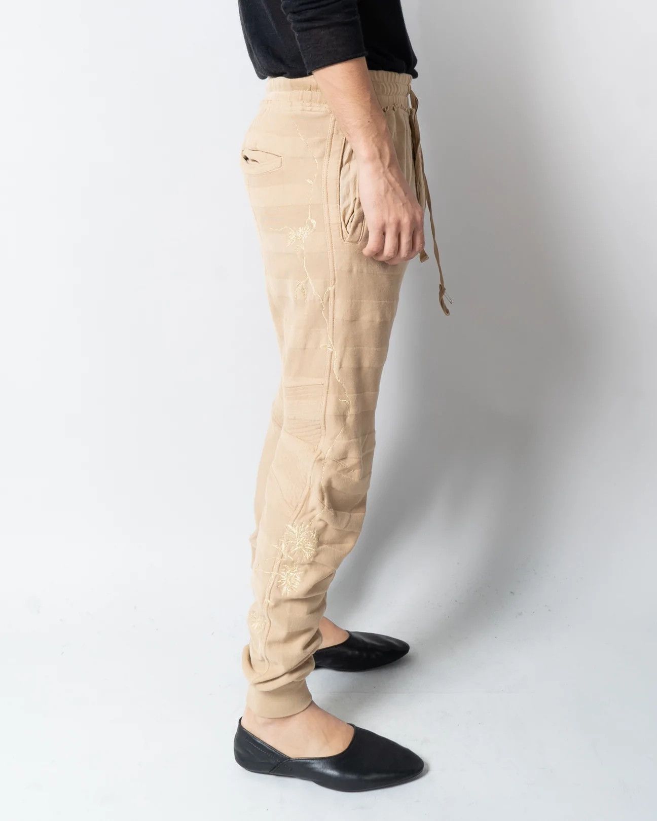 Haider Ackermann FW18 Floral Embroidered Jogger Sample Size US 30 / EU 46 - 3 Thumbnail