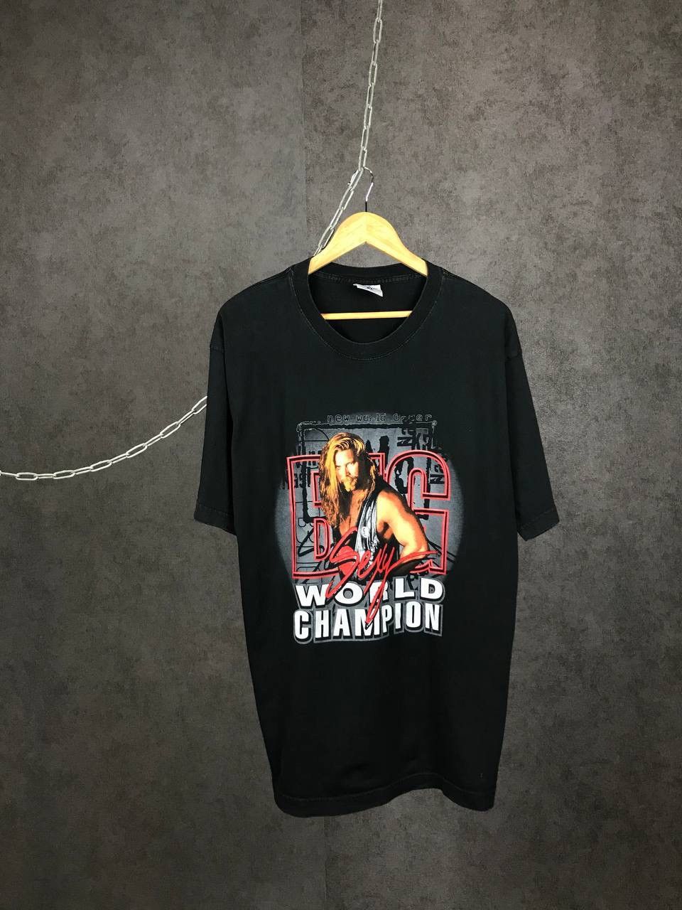 WWE NWO New World Order vintage WWE WWF overprinted tee Size US XL / EU 56 / 4 - 1 Thumbnail