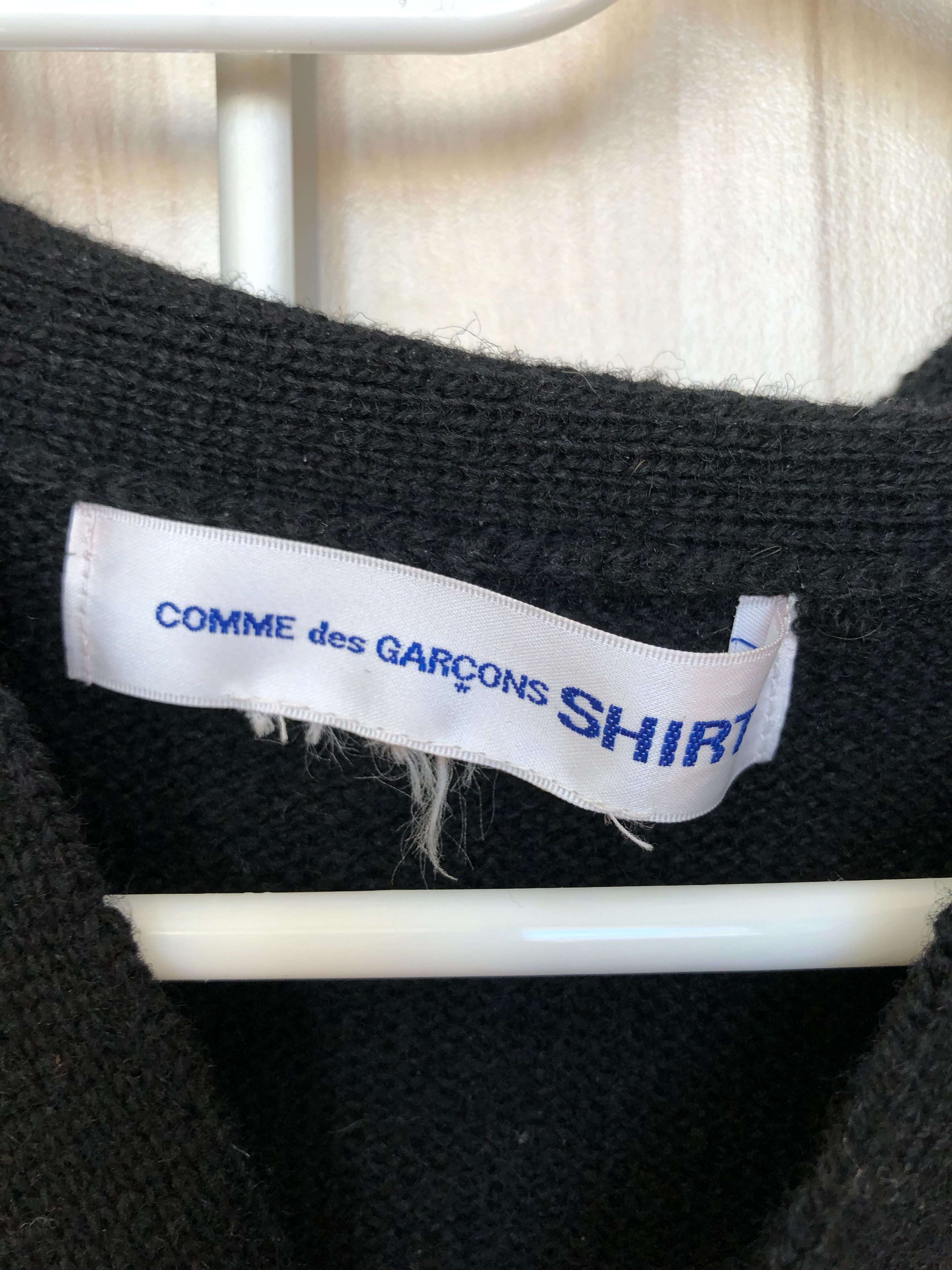Comme des Garcons 19AW Multicolor People Intarsia Cardigan Size US M / EU 48-50 / 2 - 5 Thumbnail