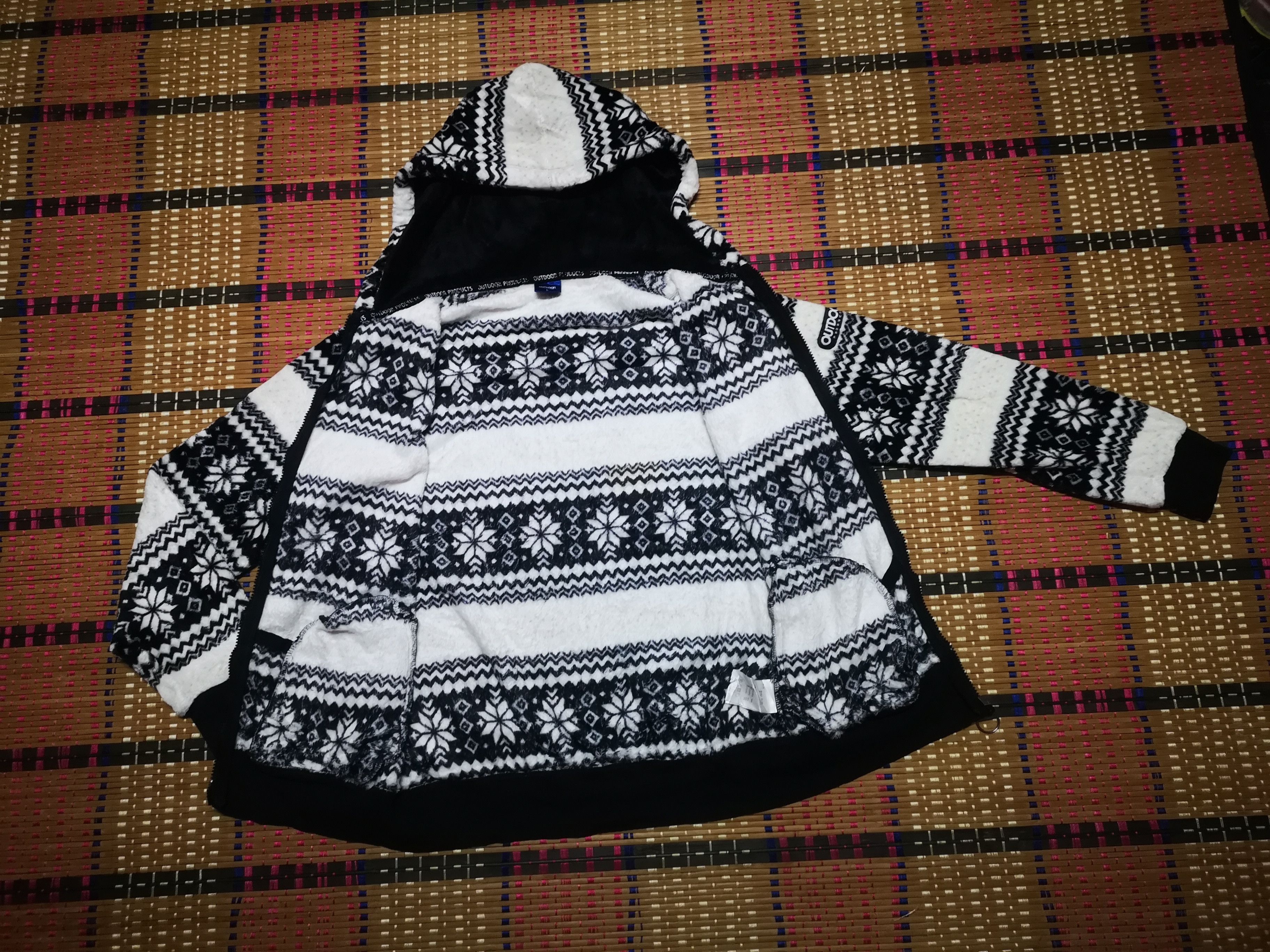 Japanese Brand Outdoor Brand Fleece Hoodie Jacket Size US L / EU 52-54 / 3 - 7 Thumbnail