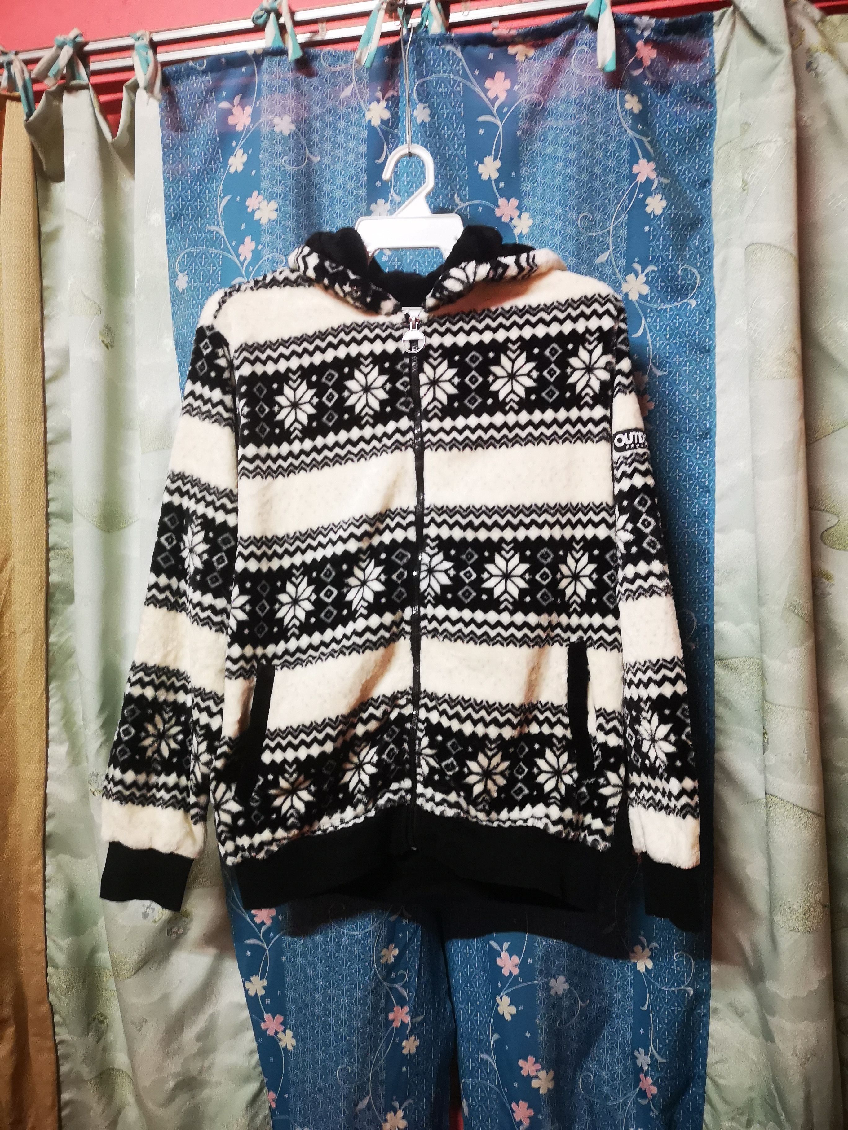 Japanese Brand Outdoor Brand Fleece Hoodie Jacket Size US L / EU 52-54 / 3 - 1 Thumbnail