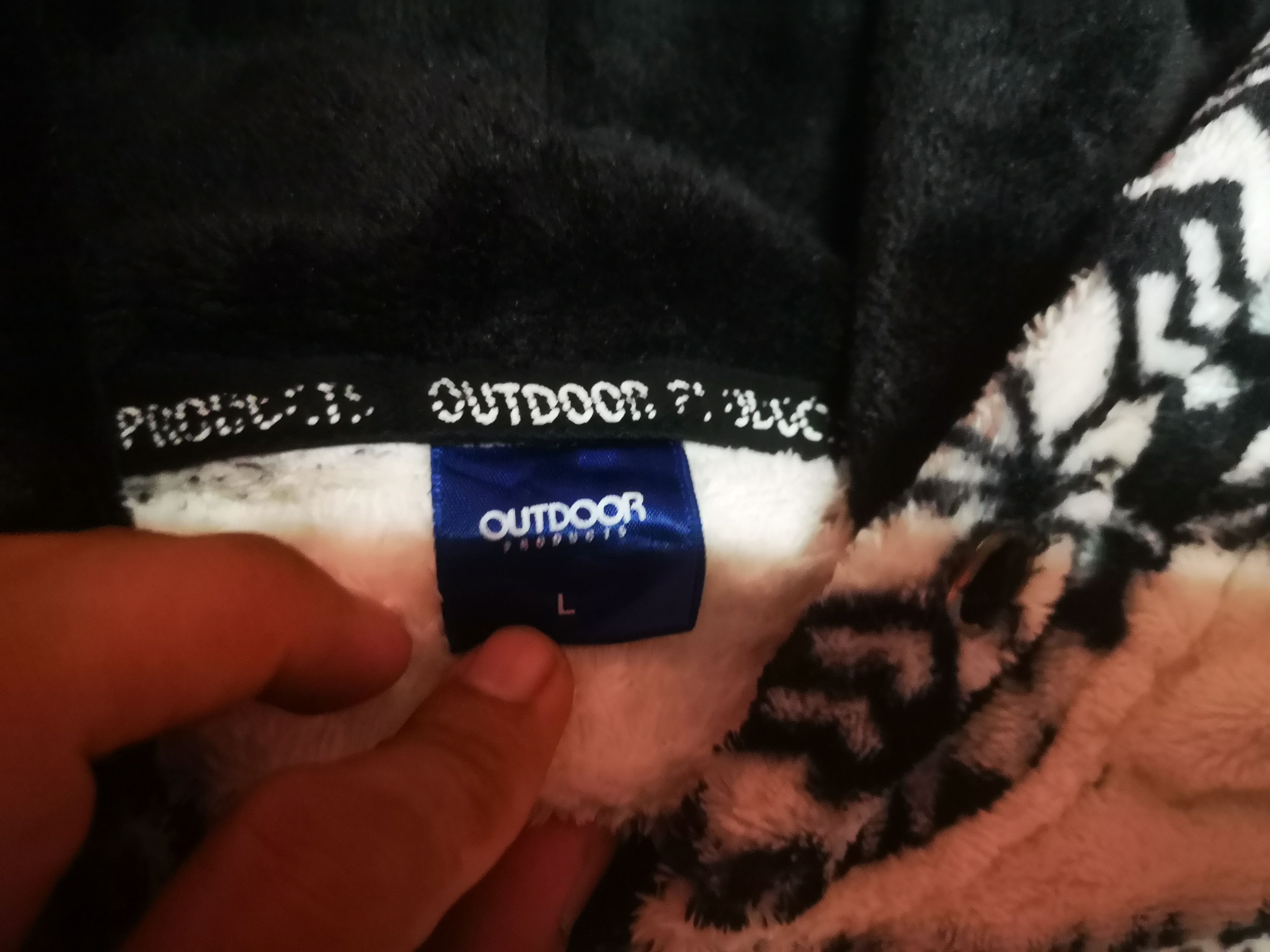 Japanese Brand Outdoor Brand Fleece Hoodie Jacket Size US L / EU 52-54 / 3 - 10 Thumbnail