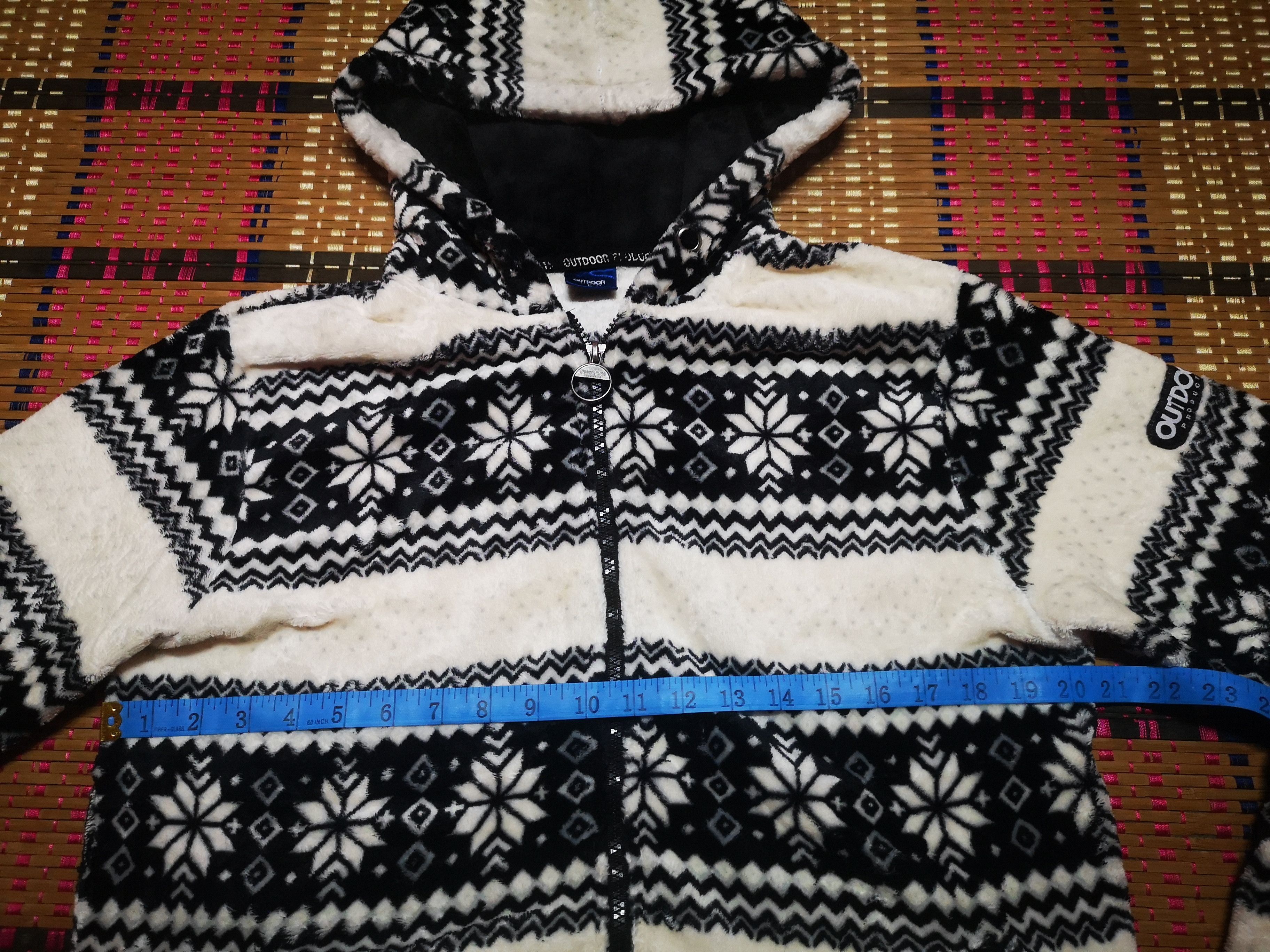 Japanese Brand Outdoor Brand Fleece Hoodie Jacket Size US L / EU 52-54 / 3 - 14 Thumbnail
