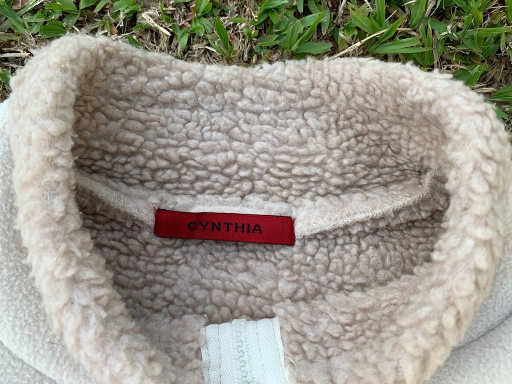 Japanese Brand × Vintage CYNTHIA Sherpa Fleece Zipper Jacket Size US M / EU 48-50 / 2 - 10 Thumbnail