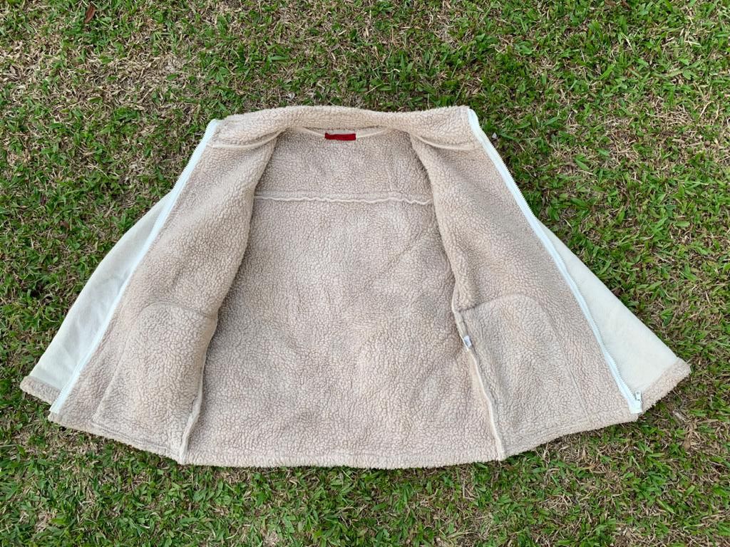 Japanese Brand × Vintage CYNTHIA Sherpa Fleece Zipper Jacket Size US M / EU 48-50 / 2 - 7 Thumbnail