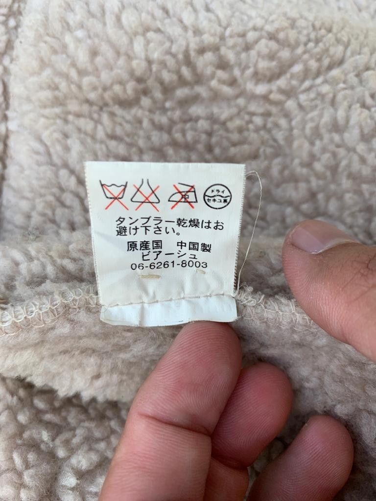 Japanese Brand × Vintage CYNTHIA Sherpa Fleece Zipper Jacket Size US M / EU 48-50 / 2 - 12 Thumbnail
