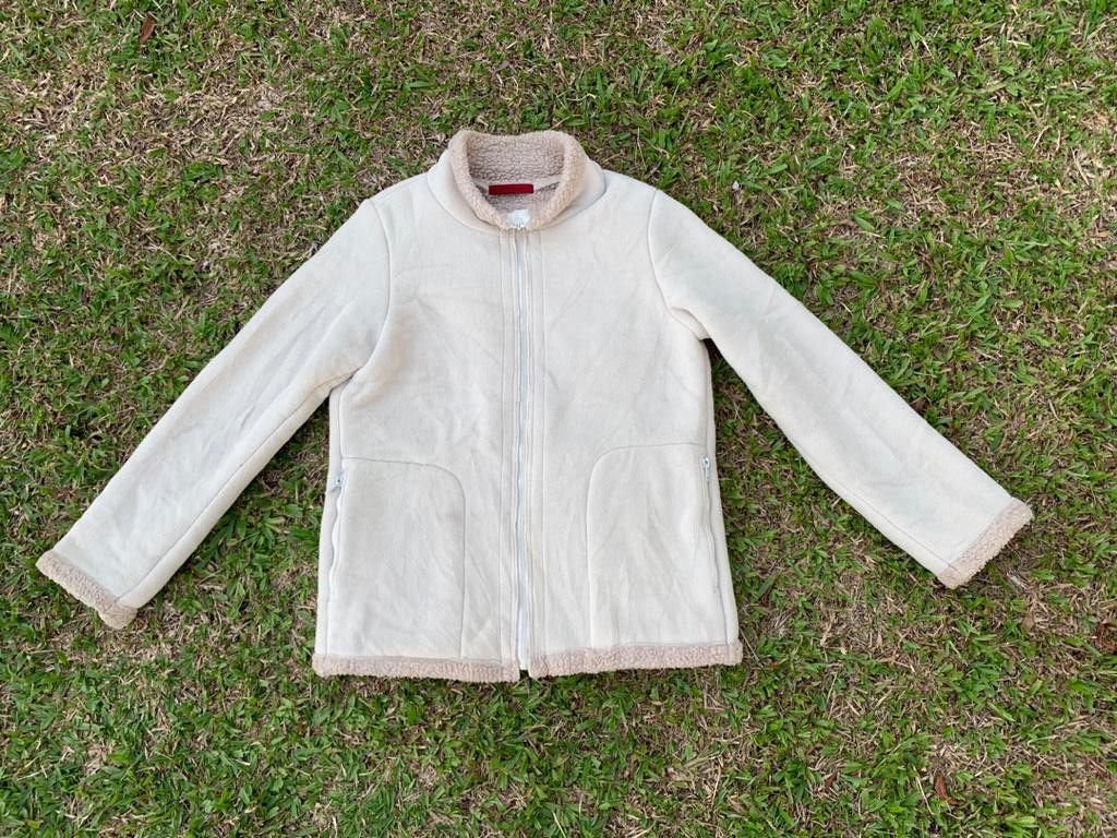 Japanese Brand × Vintage CYNTHIA Sherpa Fleece Zipper Jacket Size US M / EU 48-50 / 2 - 3 Thumbnail
