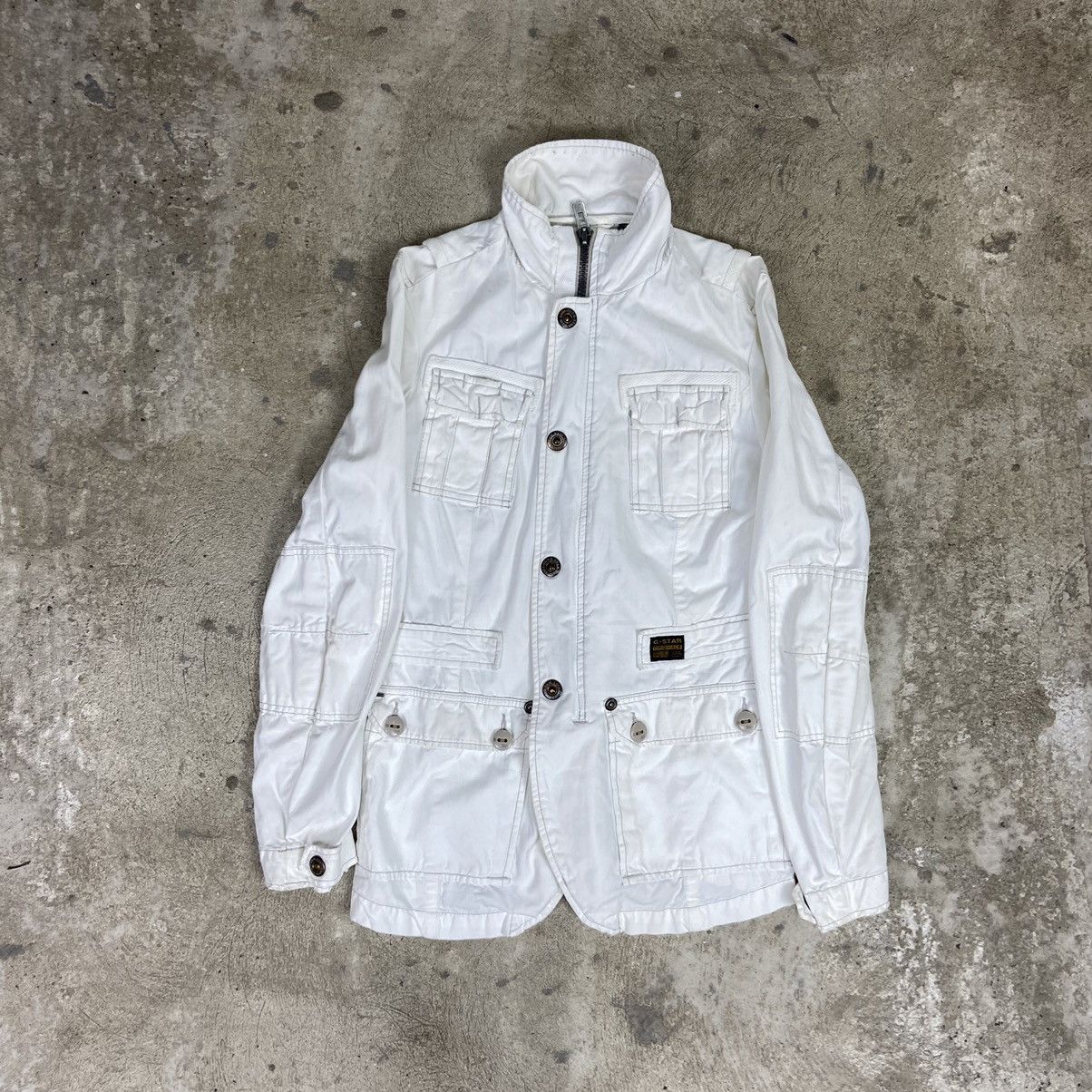 G-Star GSTAR Y2K MULTIPOCKET BONDAGE DENIM COAT JACKET - № 2055 Size M / US 6-8 / IT 42-44 - 1 Thumbnail