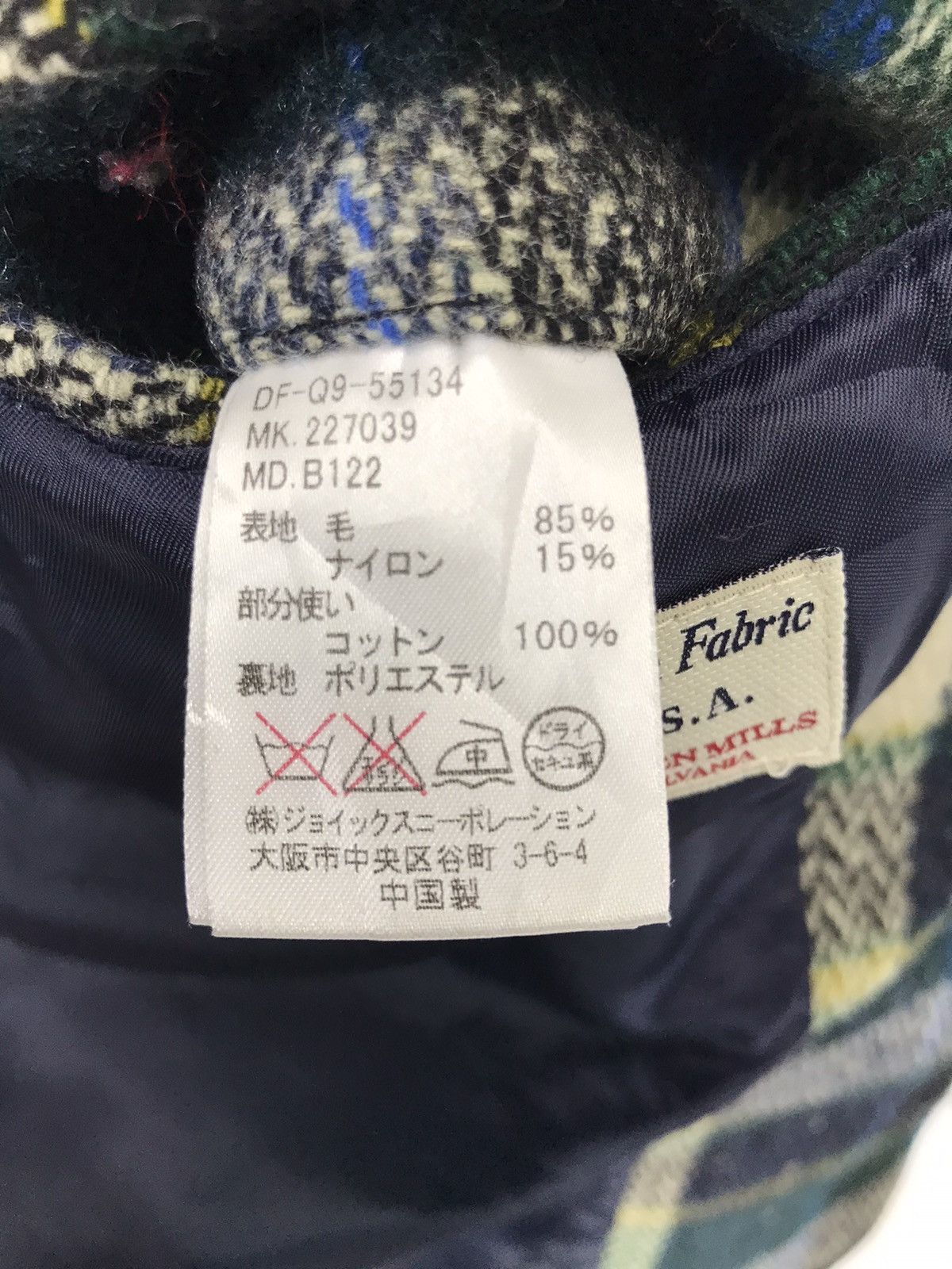 Woolrich Woolen Mills Woolrich Pennsylvania Checkered Plaid Tartans Wool Coat Size US S / EU 44-46 / 1 - 18 Thumbnail