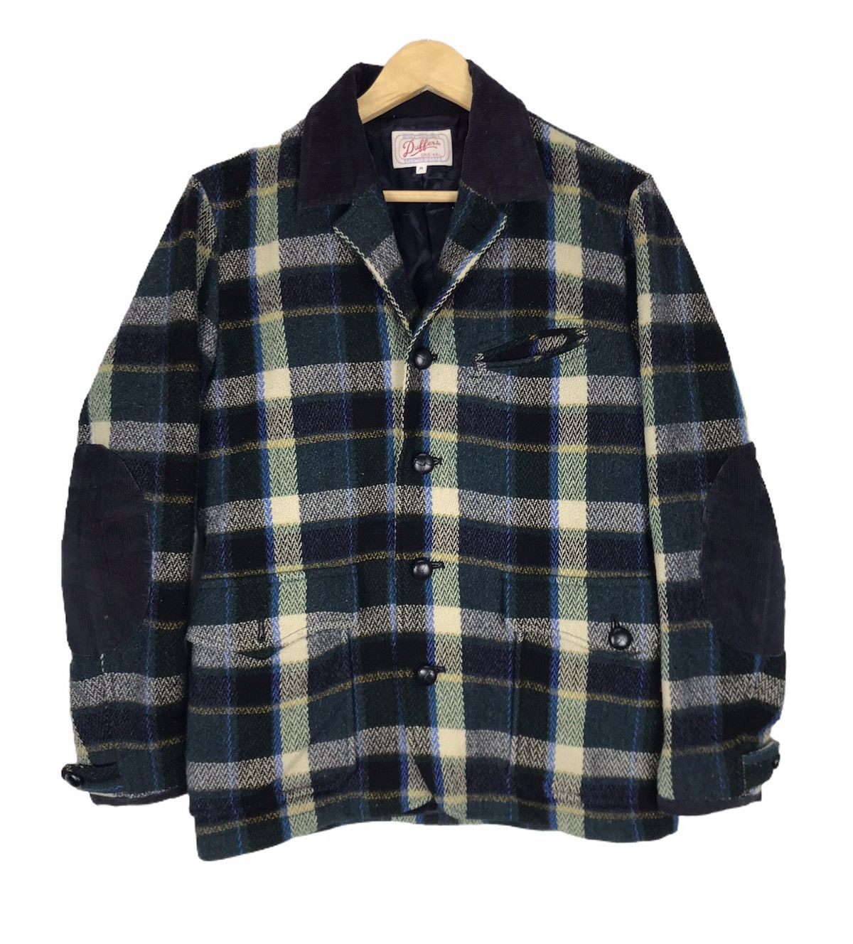 image of American Classics x Woolrich Woolen Mills Woolrich Pennsylvania Checkered Plaid Tartans Wool Coat (