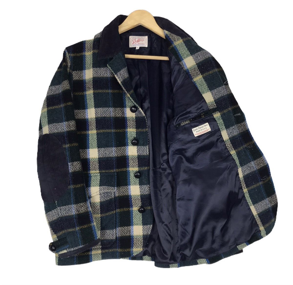 Woolrich Woolen Mills Woolrich Pennsylvania Checkered Plaid Tartans Wool Coat Size US S / EU 44-46 / 1 - 2 Thumbnail