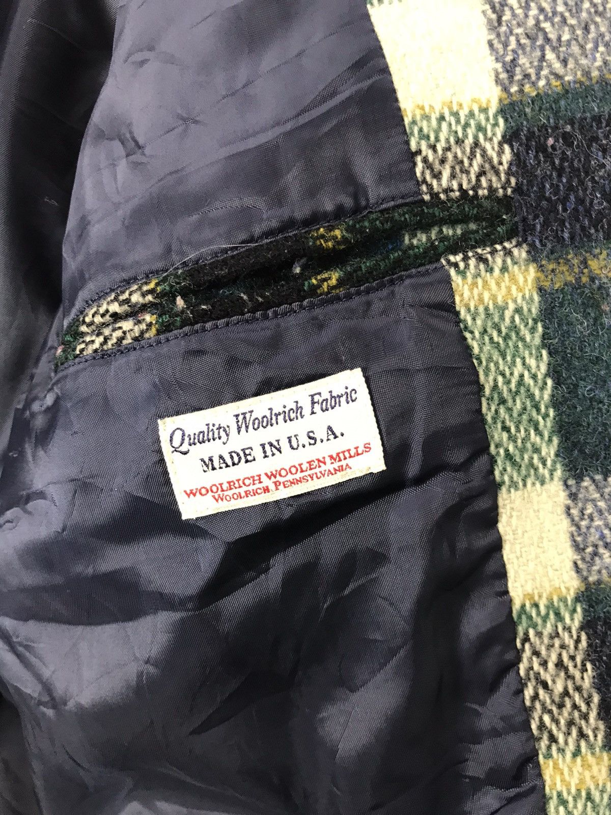 Woolrich Woolen Mills Woolrich Pennsylvania Checkered Plaid Tartans Wool Coat Size US S / EU 44-46 / 1 - 17 Thumbnail