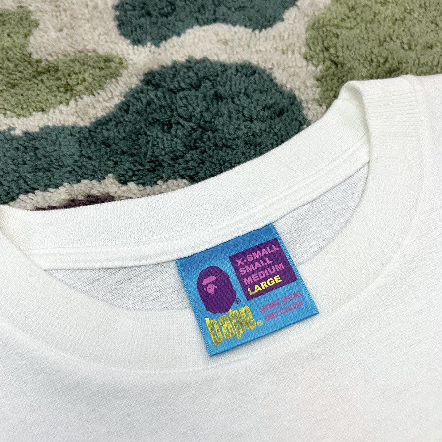 Bape 2007 A Bathing Ape “Bape®️” White T Size US L / EU 52-54 / 3 - 2 Thumbnail