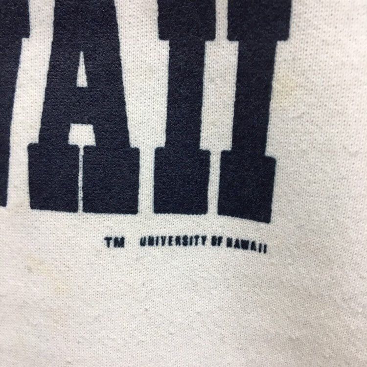 Hanes Vintage 90s University Hawaii Crewneck Sweatshirt Size US XL / EU 56 / 4 - 8 Thumbnail