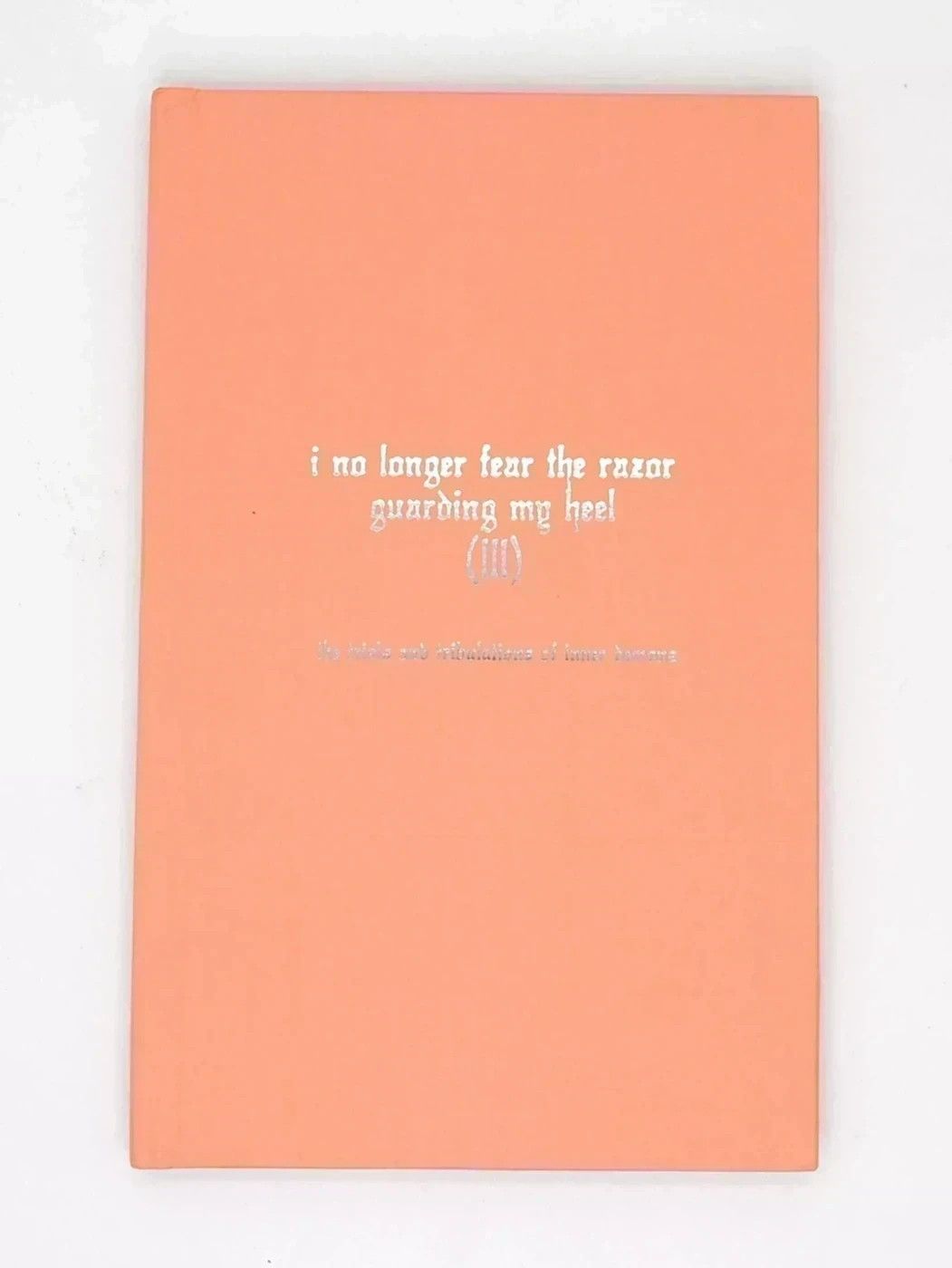 Fuck The Population × G59 Records G59 Suicideboys I No Longer Feel the Razor Lyric Pink Book Size ONE SIZE - 1 Thumbnail