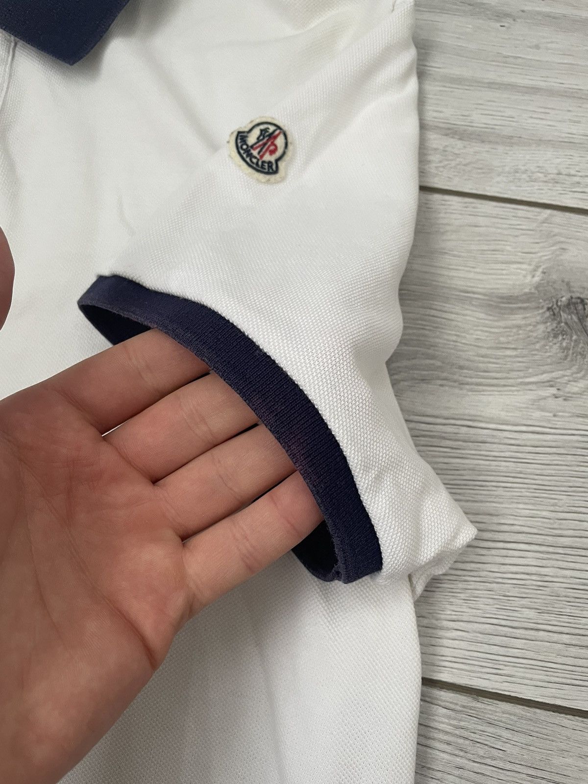Moncler Moncler Polo T-Shirt Logo Size US L / EU 52-54 / 3 - 8 Thumbnail