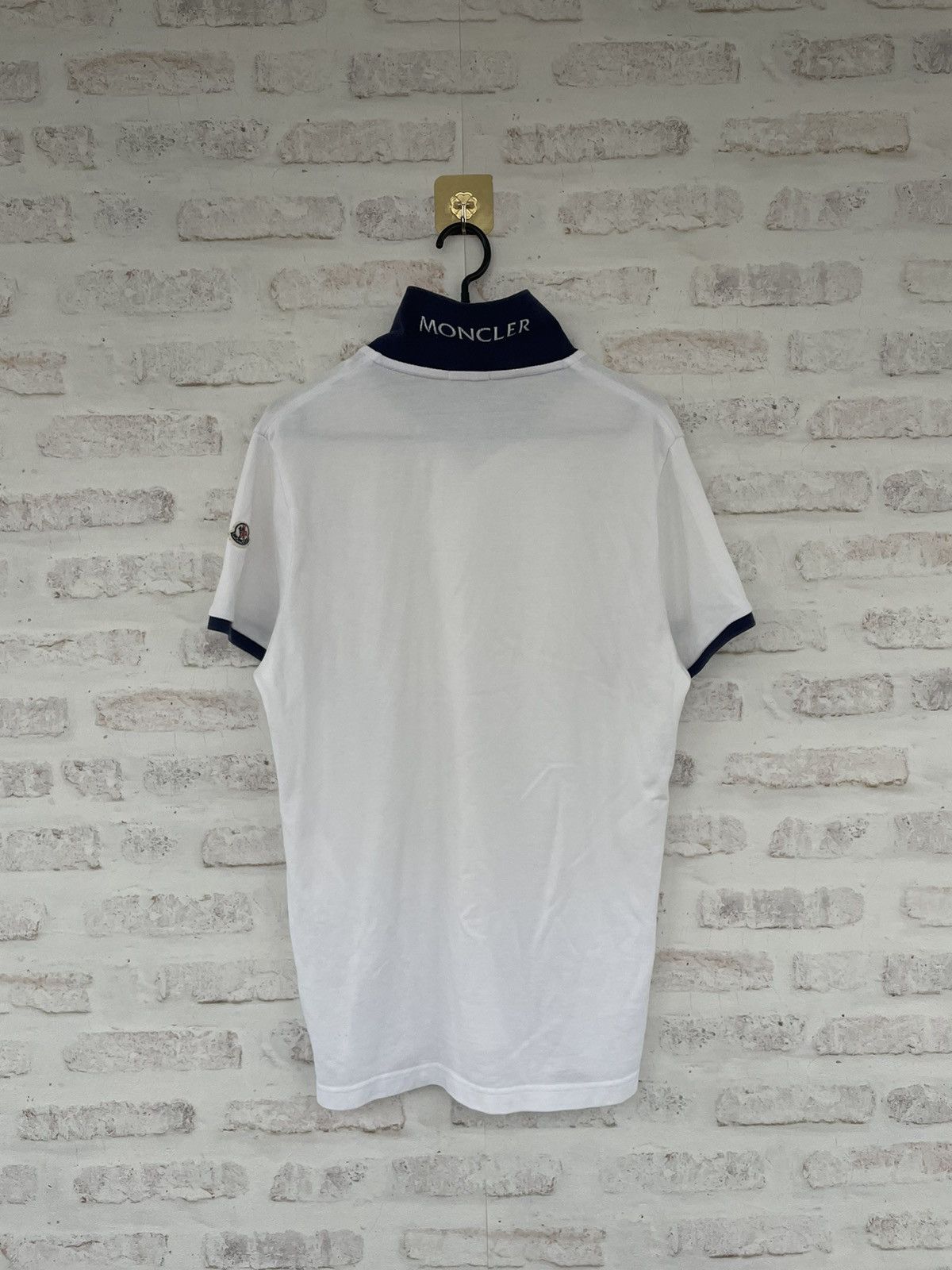 Moncler Moncler Polo T-Shirt Logo Size US L / EU 52-54 / 3 - 19 Thumbnail