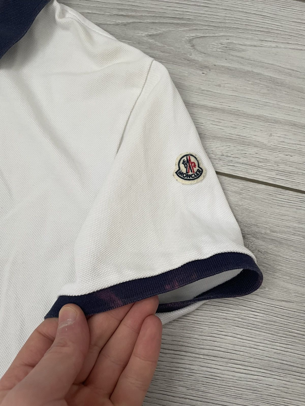 Moncler Moncler Polo T-Shirt Logo Size US L / EU 52-54 / 3 - 9 Thumbnail