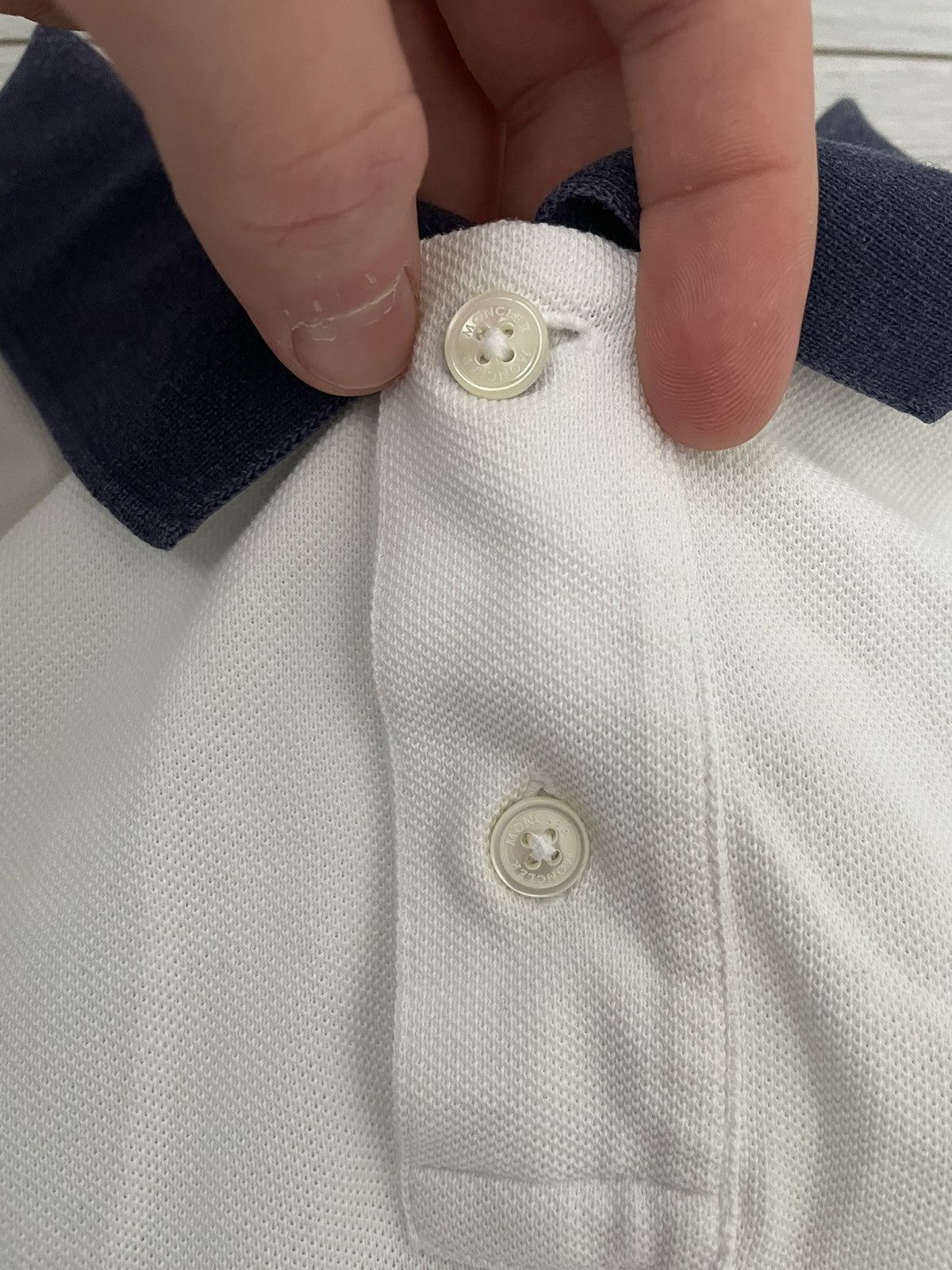 Moncler Moncler Polo T-Shirt Logo Size US L / EU 52-54 / 3 - 11 Thumbnail