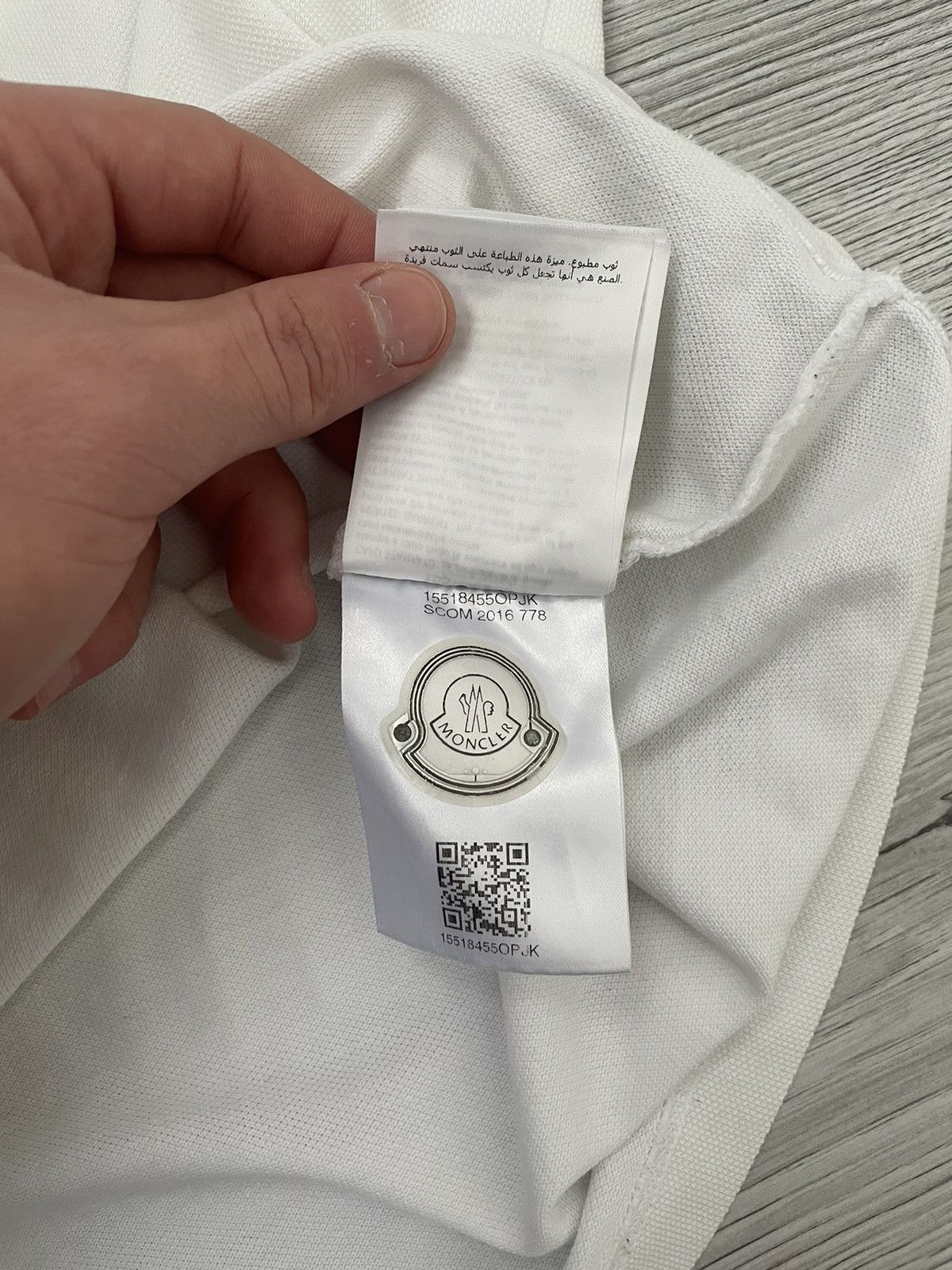 Moncler Moncler Polo T-Shirt Logo Size US L / EU 52-54 / 3 - 17 Thumbnail