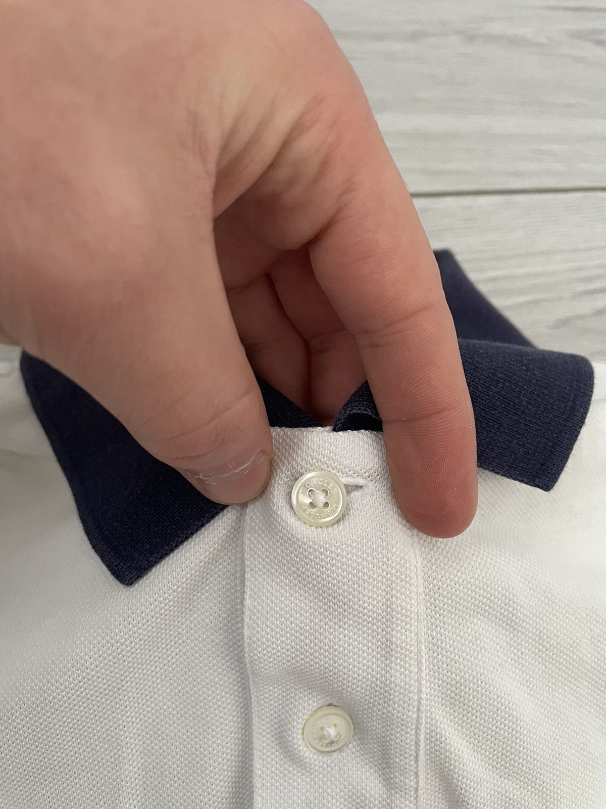 Moncler Moncler Polo T-Shirt Logo Size US L / EU 52-54 / 3 - 10 Thumbnail