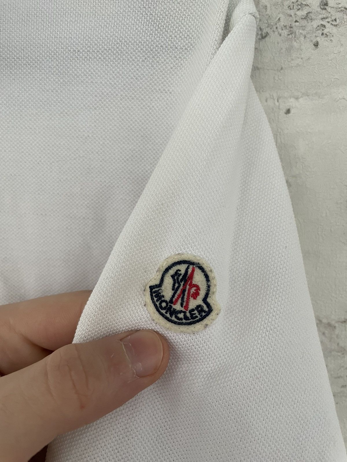 Moncler Moncler Polo T-Shirt Logo Size US L / EU 52-54 / 3 - 4 Thumbnail