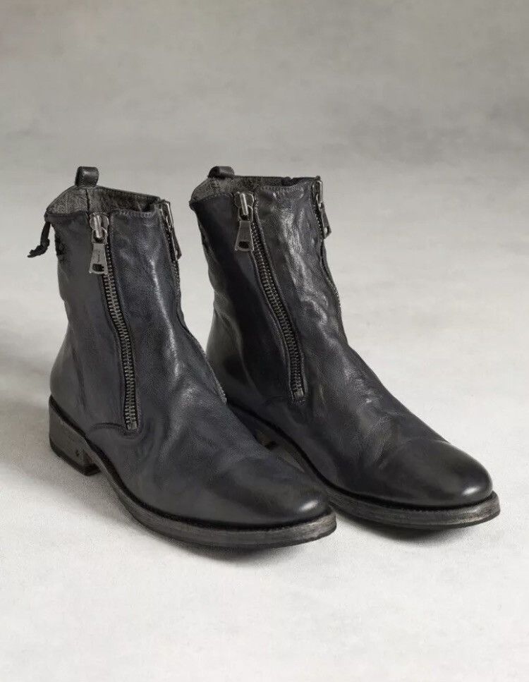 John Varvatos Parisian double zip boot. 9 Size US 9 / EU 42 - 1 Thumbnail