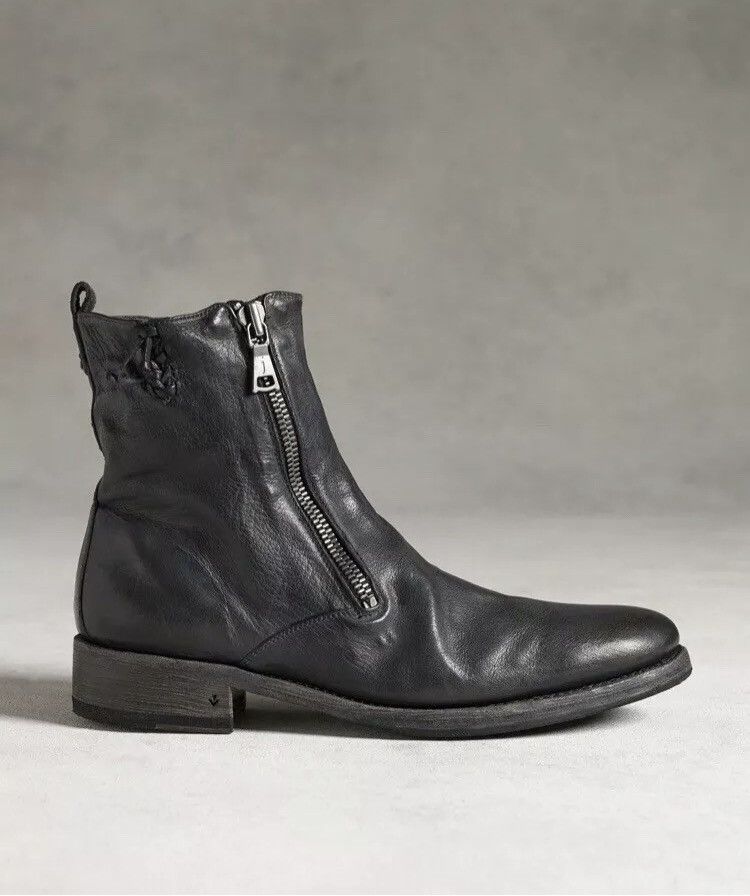 John Varvatos Parisian double zip boot. 9 Size US 9 / EU 42 - 2 Thumbnail