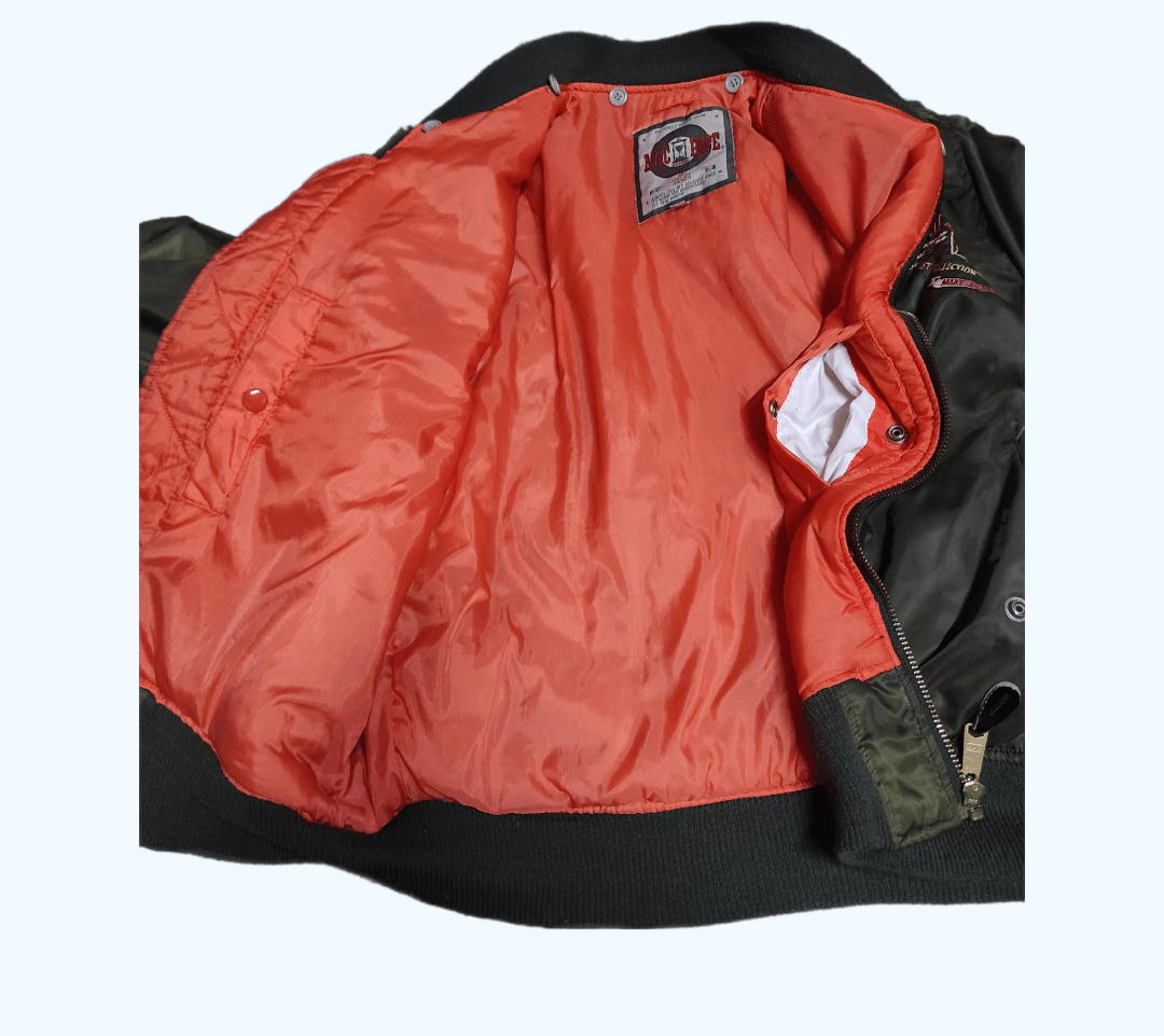 Japanese Brand Japanese Brand Mac Hope Bomber Jacket Size US L / EU 52-54 / 3 - 12 Thumbnail