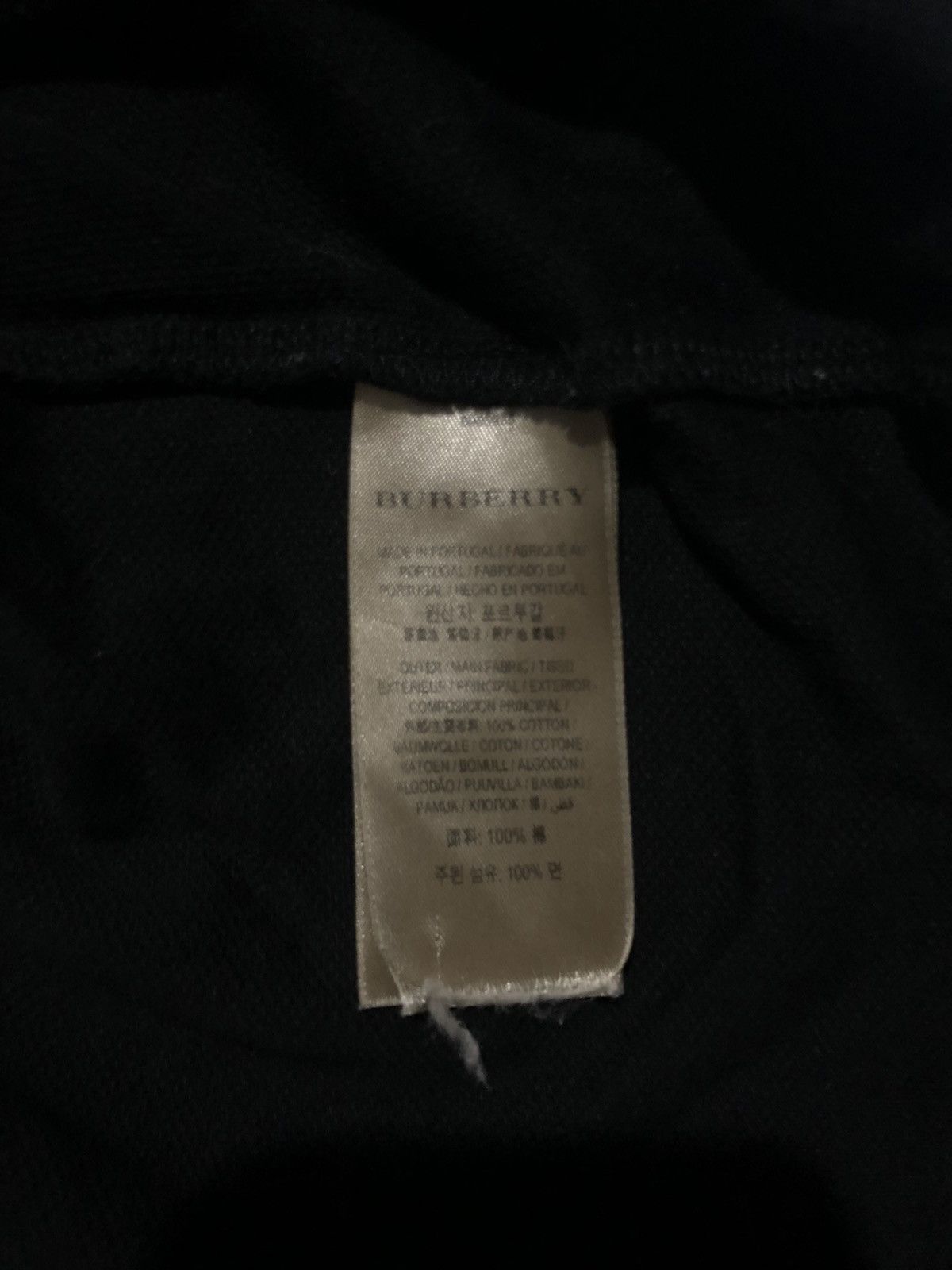Burberry Burberry Polo Shirt - Black/Red Size US M / EU 48-50 / 2 - 5 Thumbnail