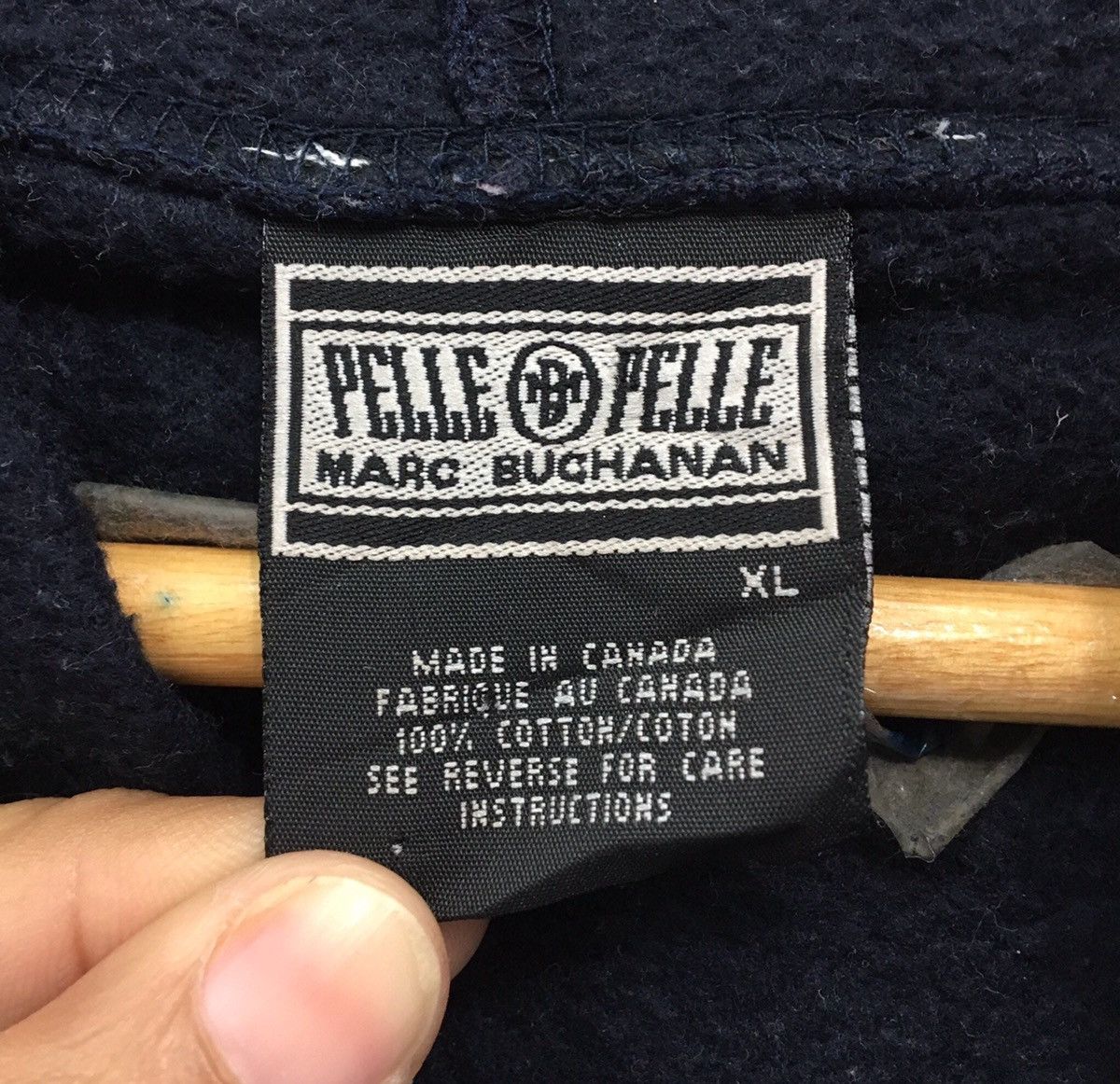 Designer × Marc Buchanan × Pelle Pelle Pelle Pelle By MARC BUCHANAN Hoodie Size US XL / EU 56 / 4 - 8 Thumbnail
