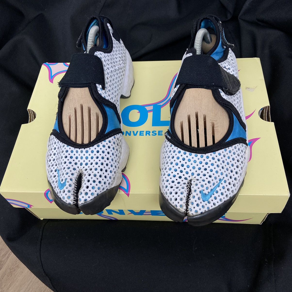 Nike TABI MARGIELA STYLE VINTAGE NIKE RIFT SANDALS SHOES - № 5009 Size US 9 / EU 42 - 1 Thumbnail