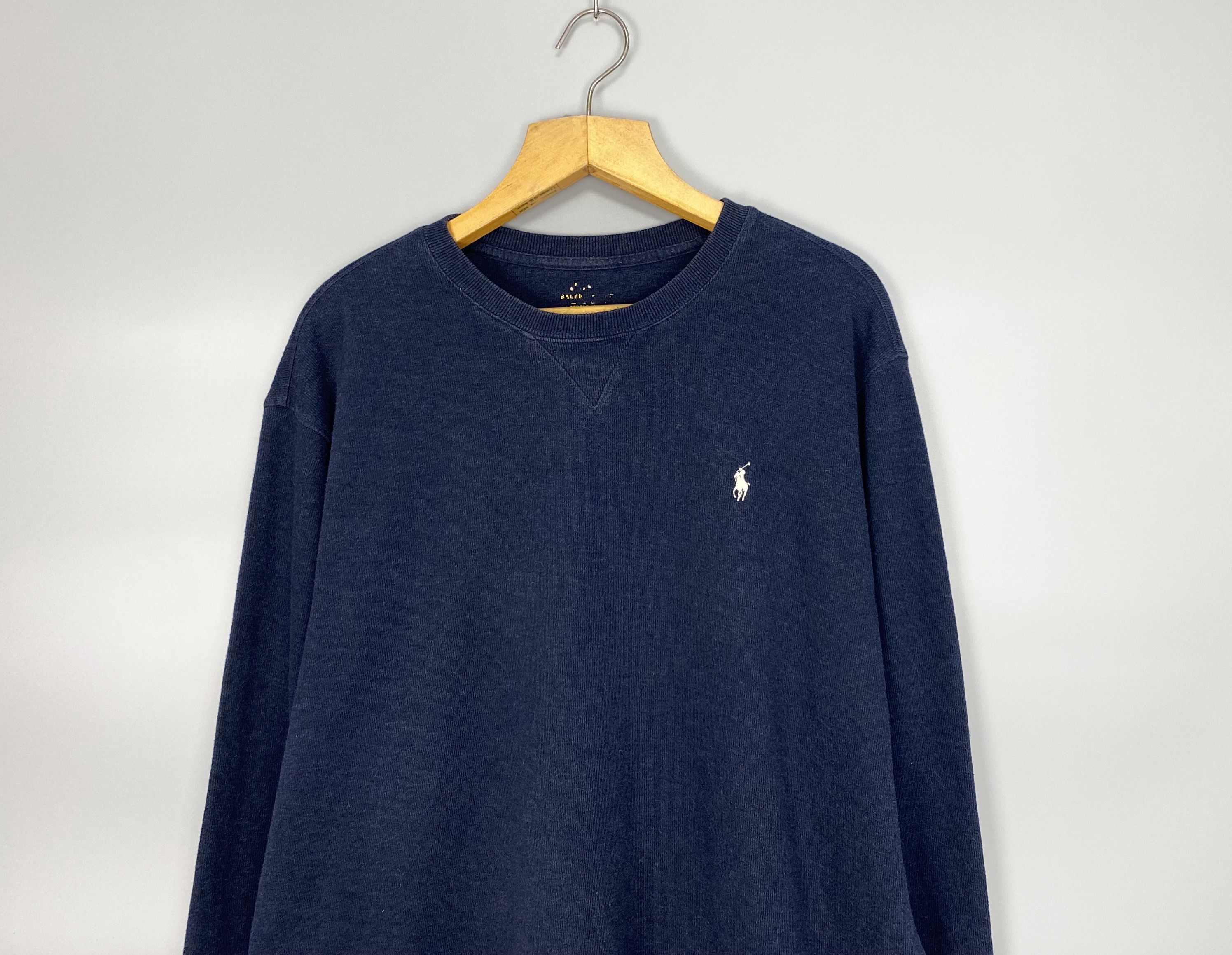 Polo Ralph Lauren Polo Ralph Lauren Navy Sweatshirt Size US XL / EU 56 / 4 - 2 Thumbnail