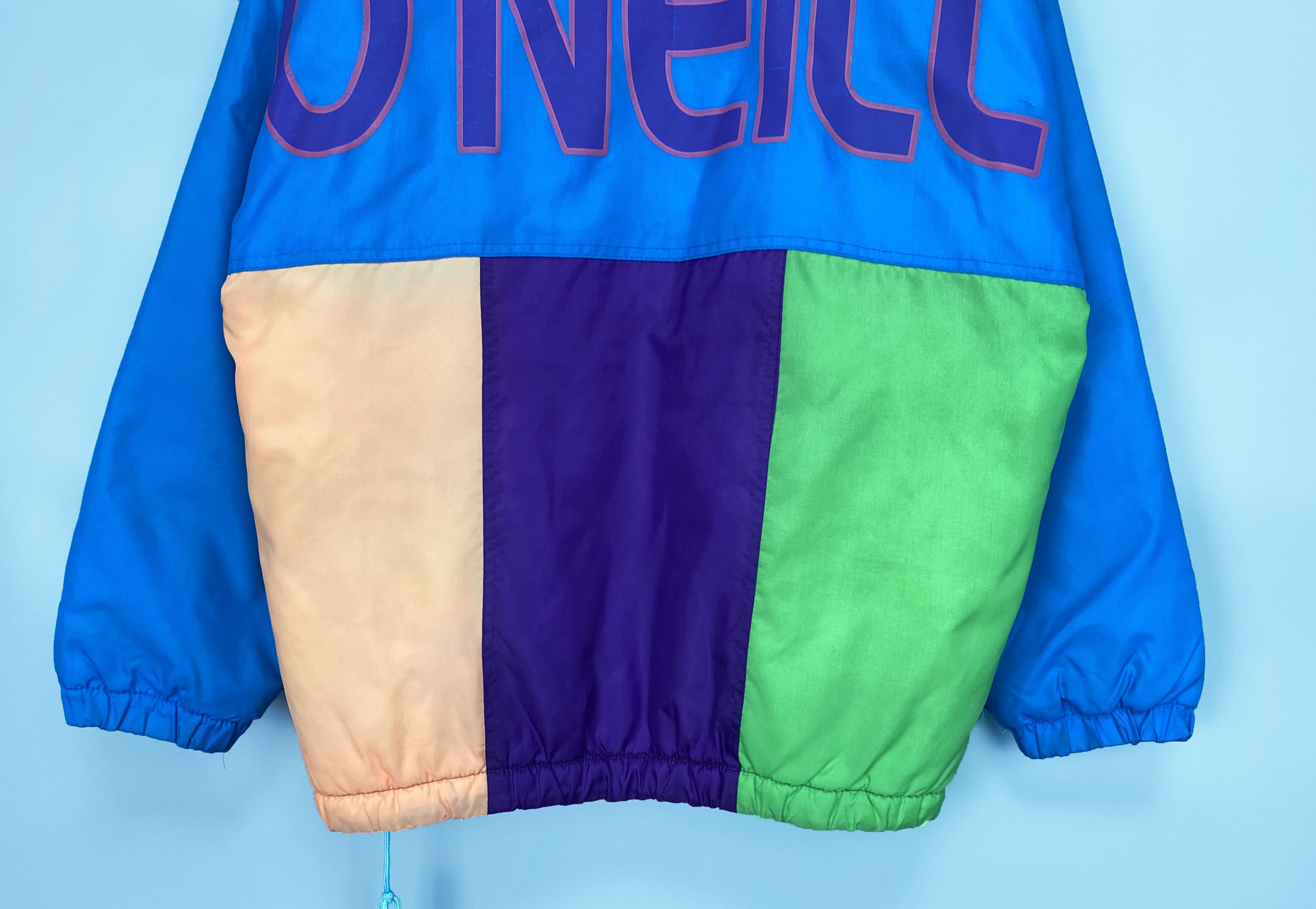 O'Neill Vintage Oneill Snowboard Big Logo Anorak Jacket Size US L / EU 52-54 / 3 - 3 Thumbnail
