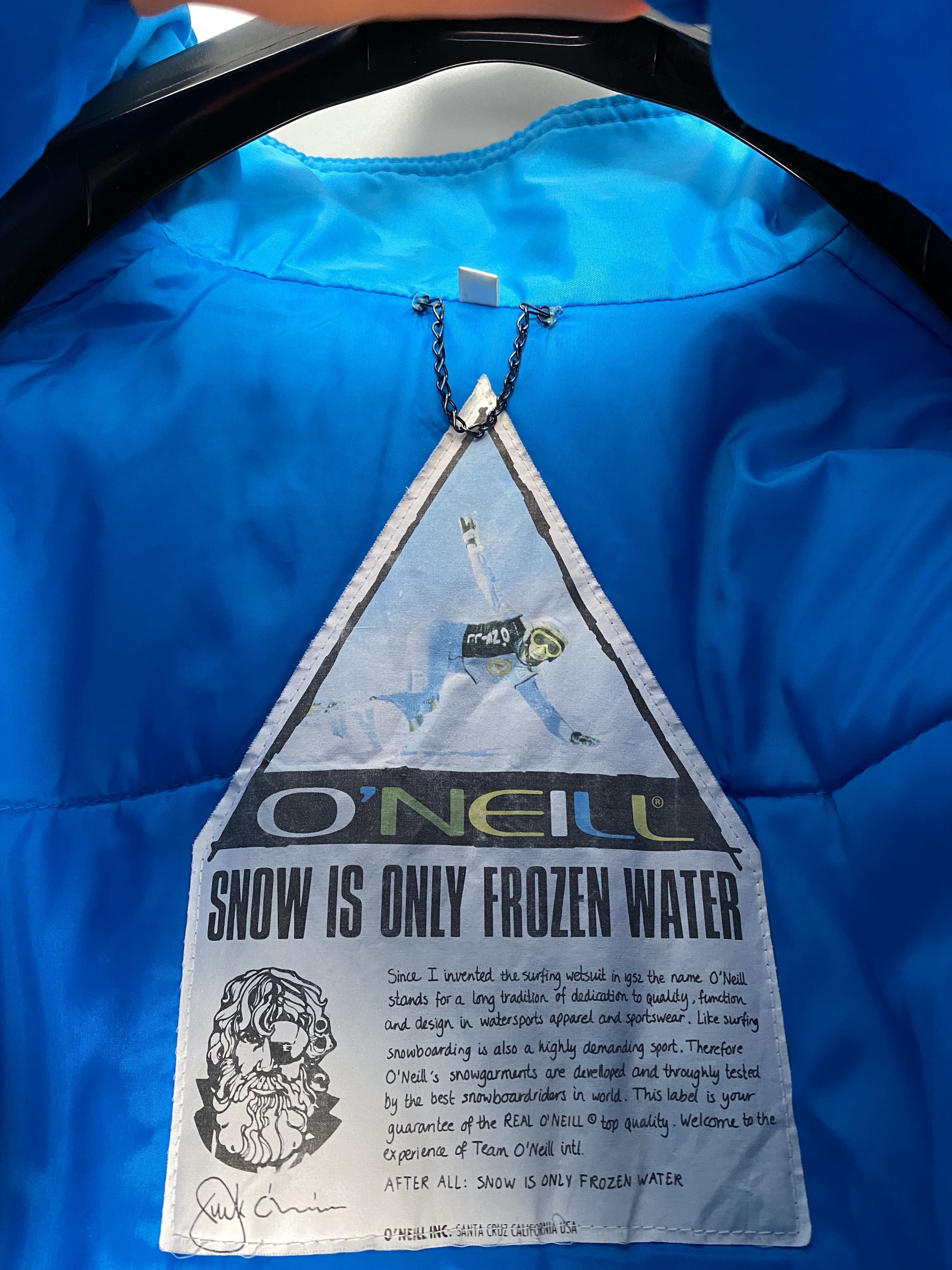 O'Neill Vintage Oneill Snowboard Big Logo Anorak Jacket Size US L / EU 52-54 / 3 - 11 Thumbnail