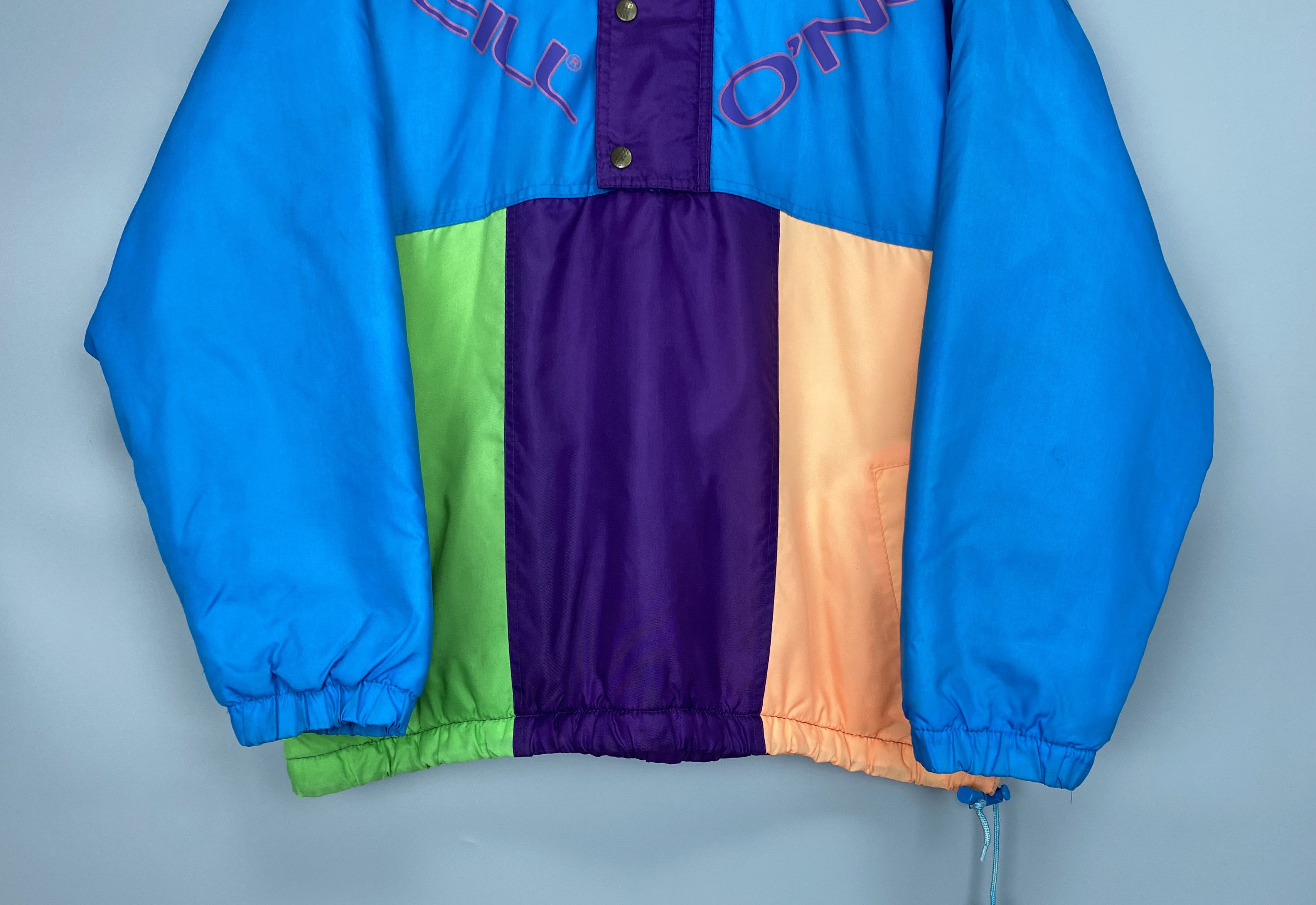 O'Neill Vintage Oneill Snowboard Big Logo Anorak Jacket Size US L / EU 52-54 / 3 - 7 Thumbnail