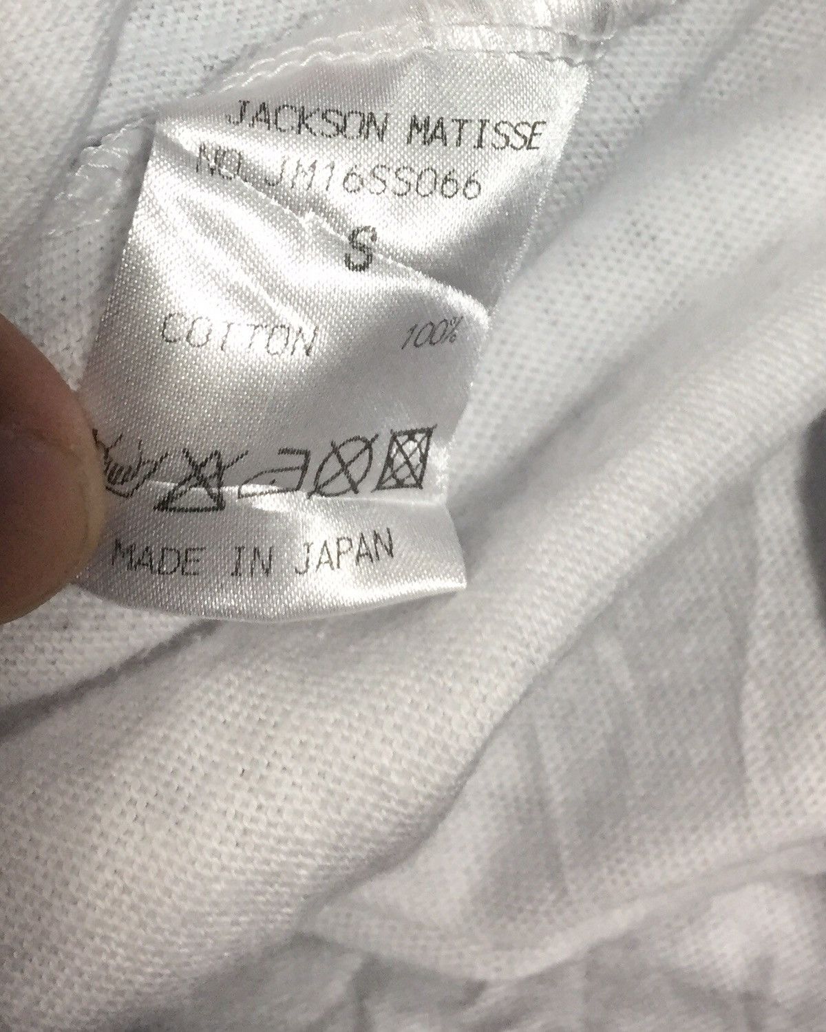Designer × Japanese Brand × Vintage Designer Vintage Jackson Matisse white quote shirt Size US S / EU 44-46 / 1 - 6 Thumbnail