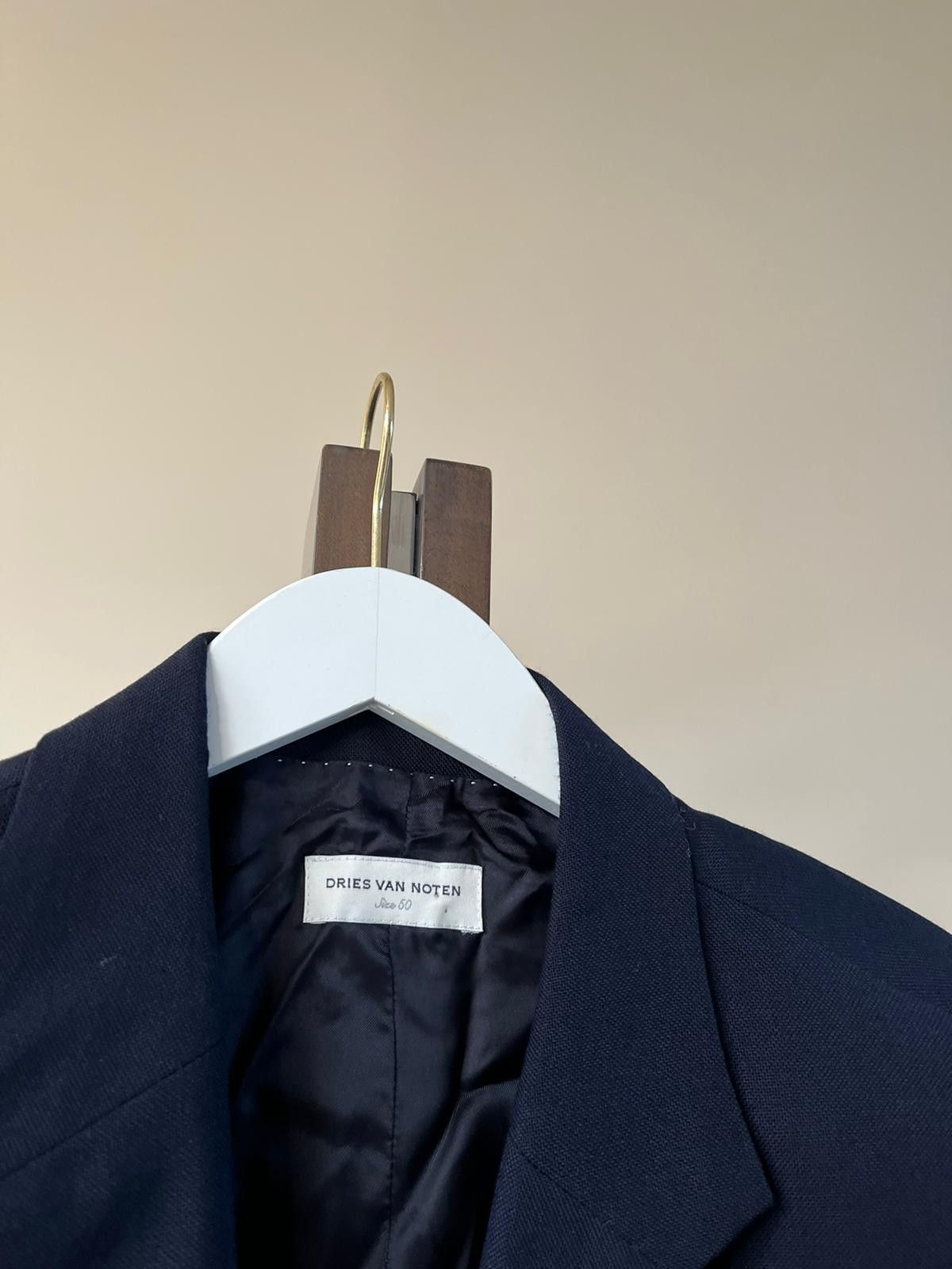 Dries Van Noten Long Blazer Jacket in Dark Navy Size US M / EU 48-50 / 2 - 14 Thumbnail