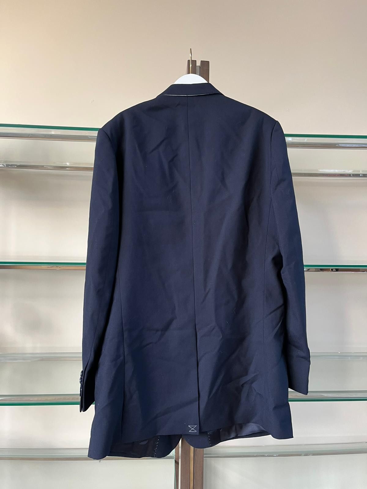Dries Van Noten Long Blazer Jacket in Dark Navy Size US M / EU 48-50 / 2 - 13 Thumbnail