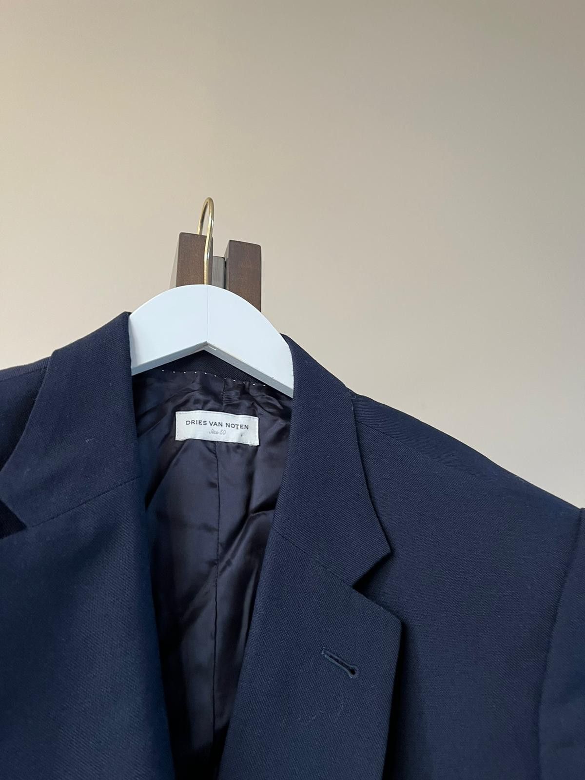 Dries Van Noten Long Blazer Jacket in Dark Navy Size US M / EU 48-50 / 2 - 5 Thumbnail