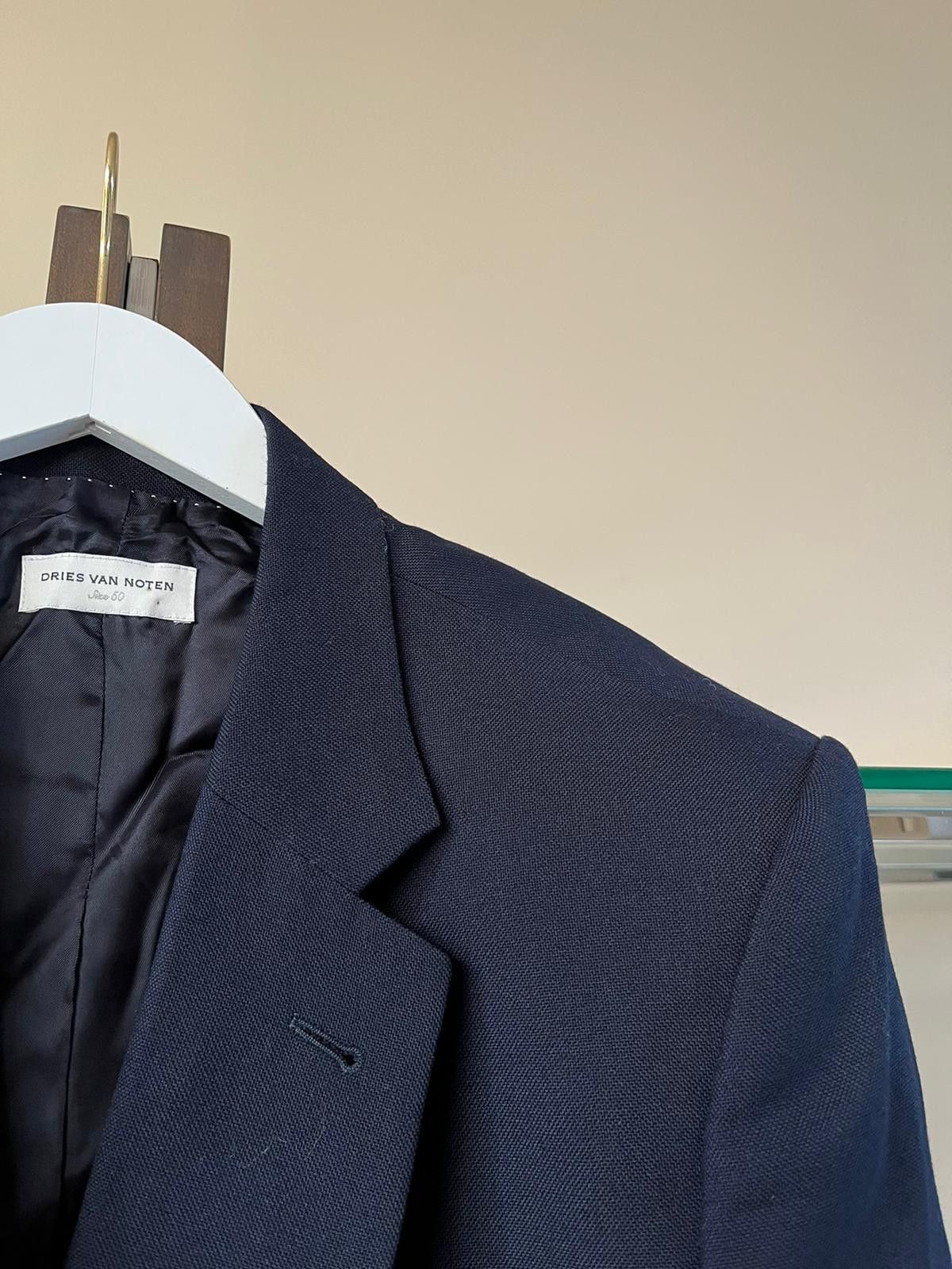 Dries Van Noten Long Blazer Jacket in Dark Navy Size US M / EU 48-50 / 2 - 7 Thumbnail