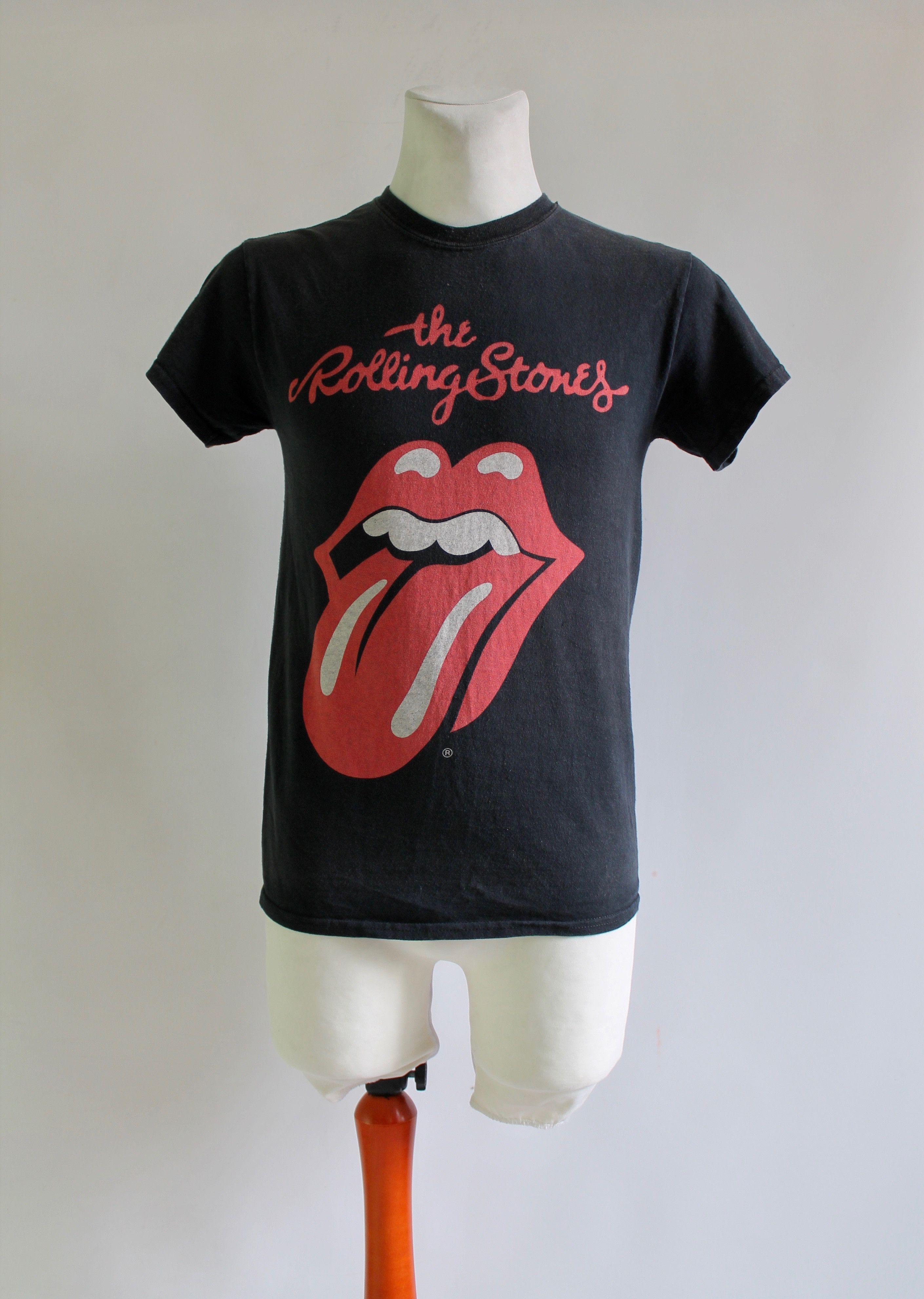 The Rolling Stones 2014 The Rolling Stones reprint band tee t shirt faded black Size US S / EU 44-46 / 1 - 2 Thumbnail
